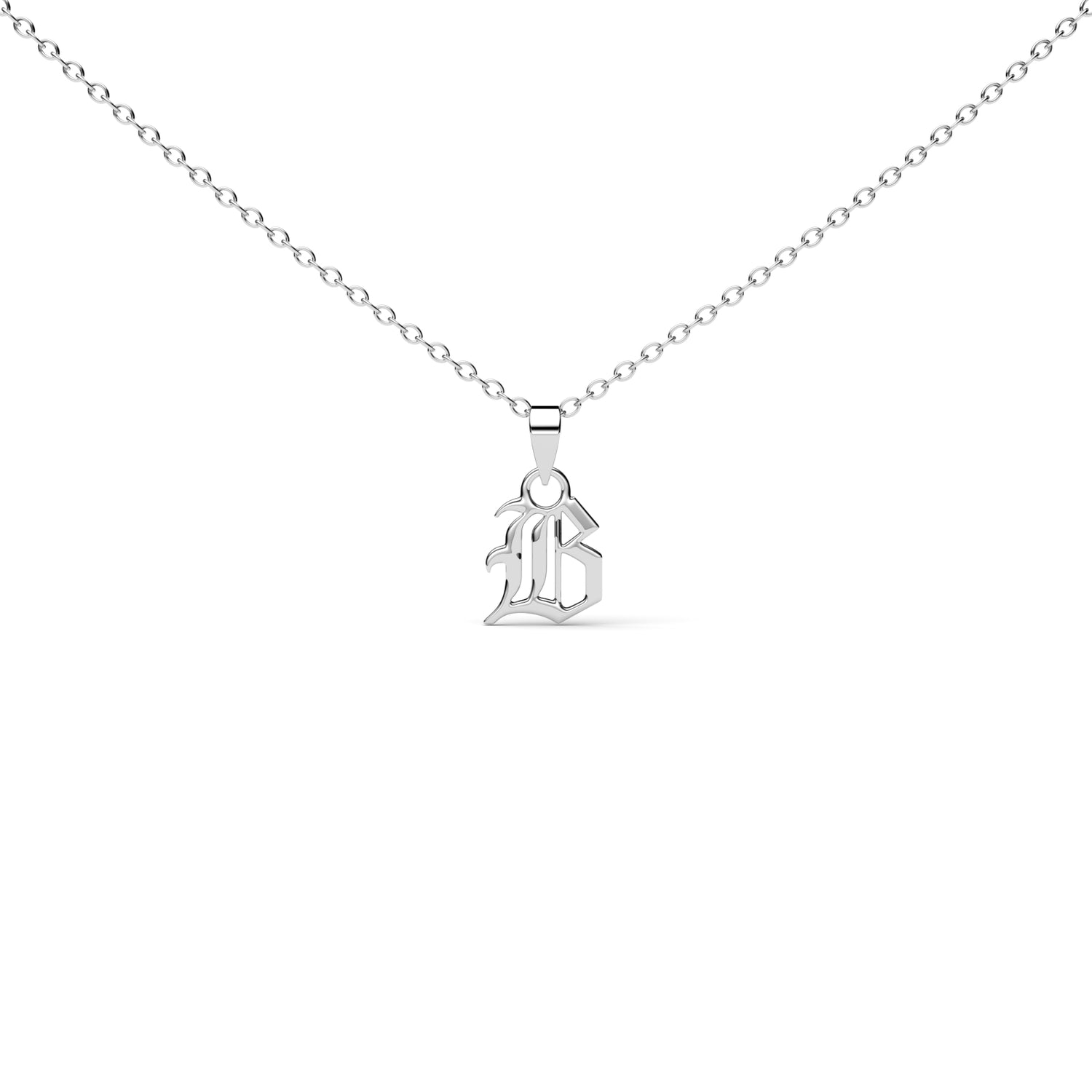 Collana Lettera B NOCTIS