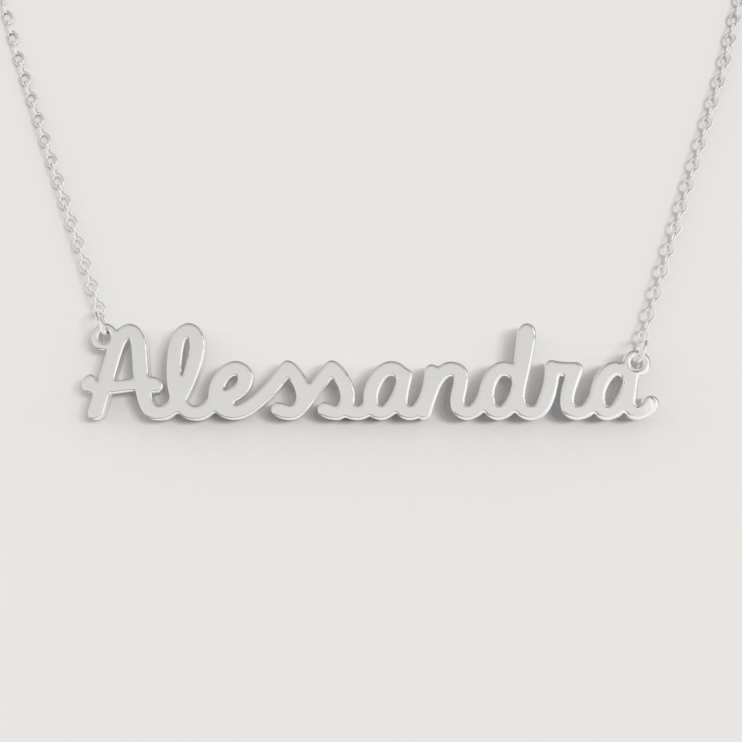 Collana Nome ALESSANDRA DOODLE