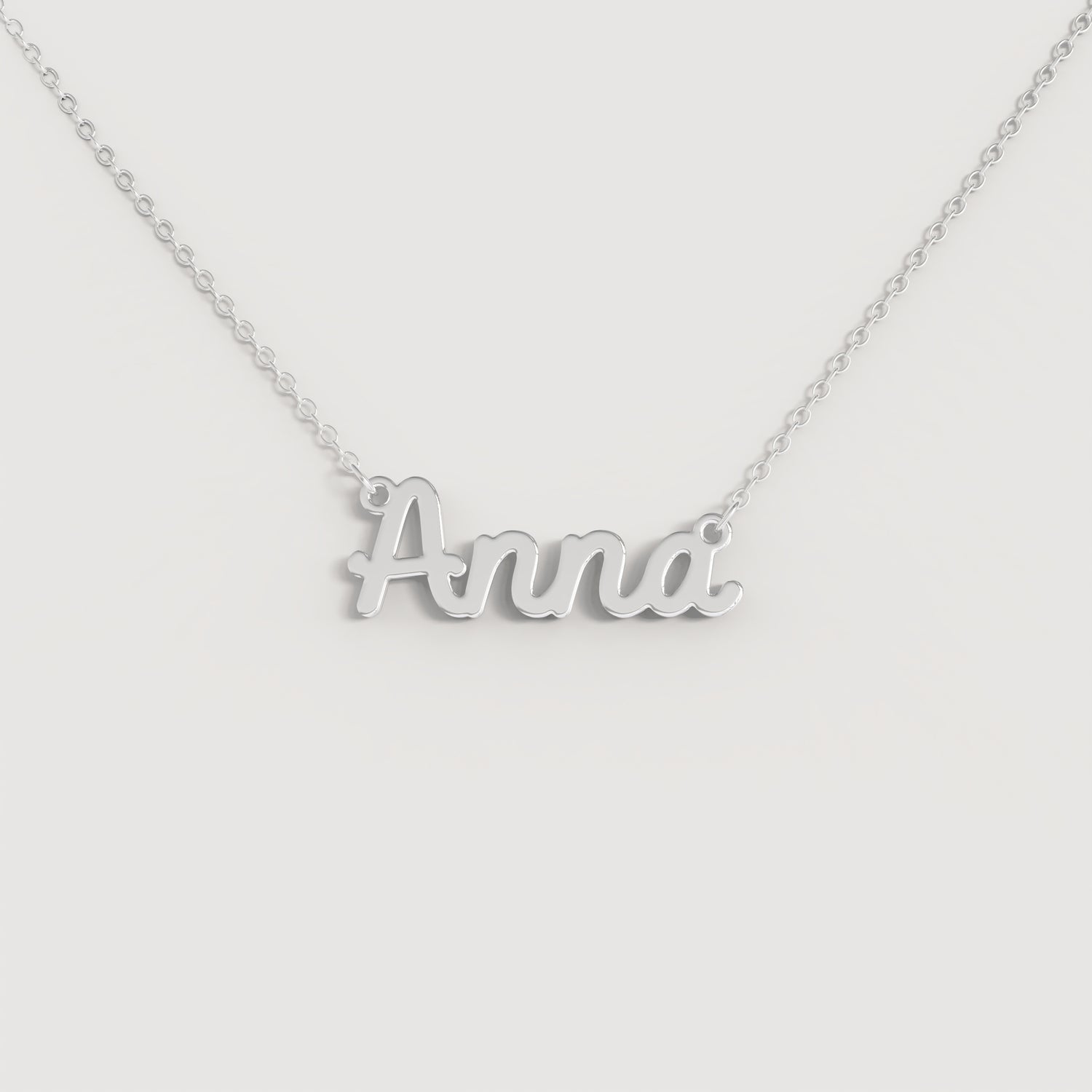 Collana Nome ANNA DOODLE