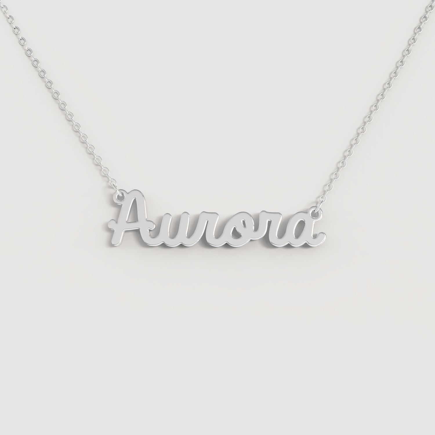 Collana Nome AURORA DOODLE