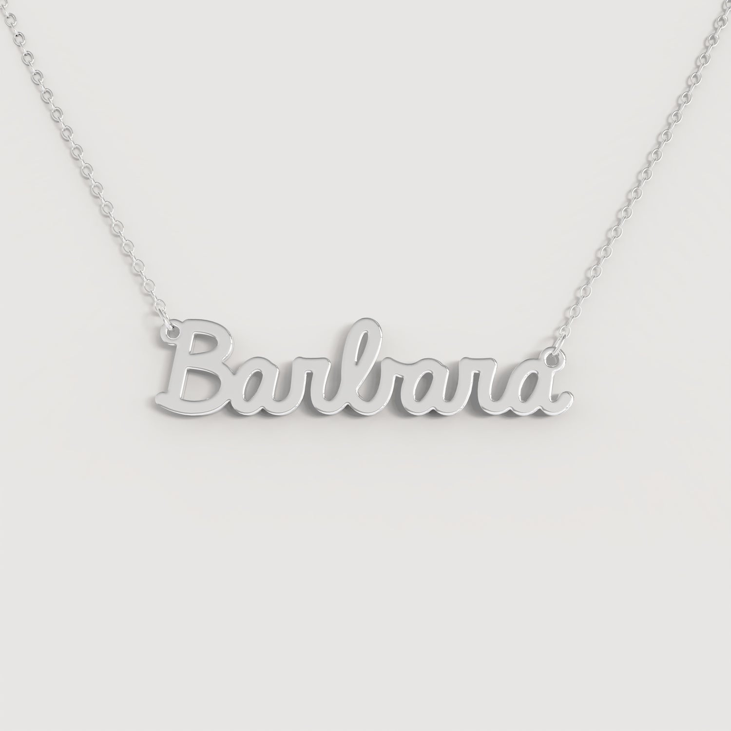 Collana Nome BARBARA DOODLE