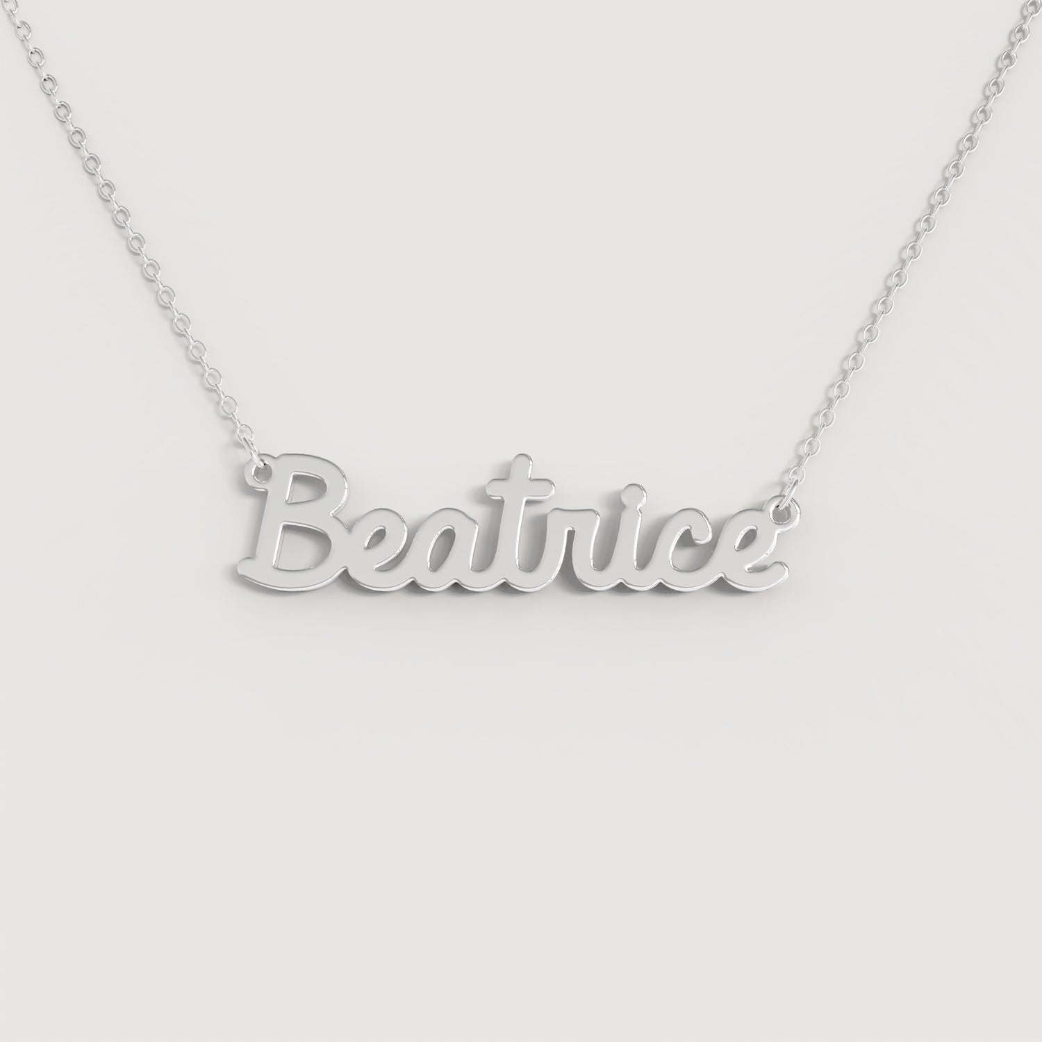 Collana Nome BEATRICE DOODLE