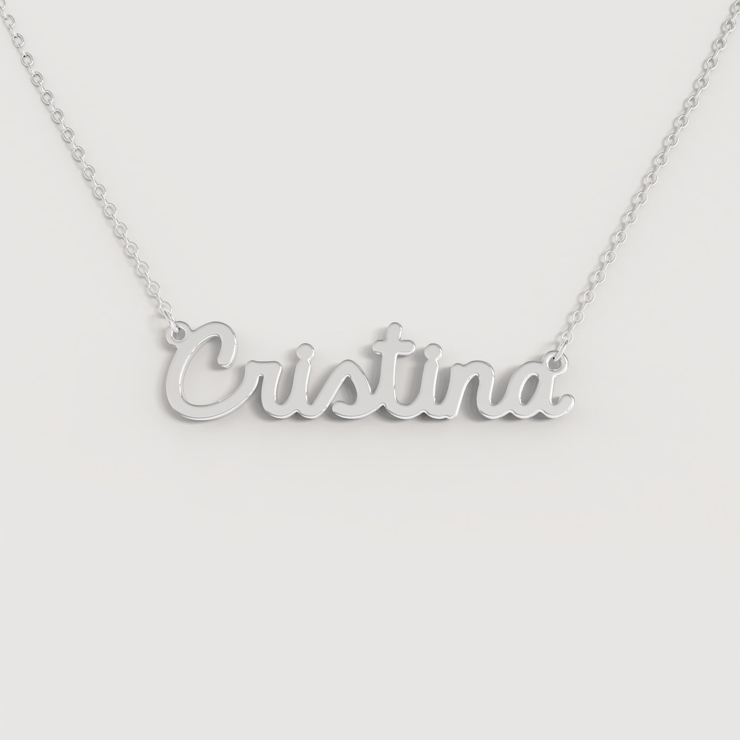 Collana Nome CRISTINA DOODLE