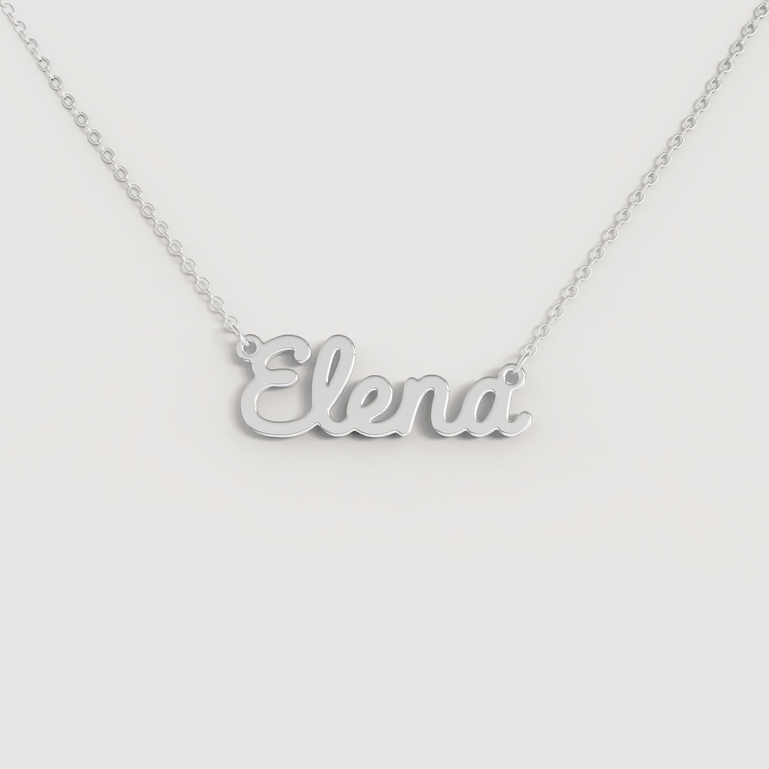 Collana Nome ELENA DOODLE