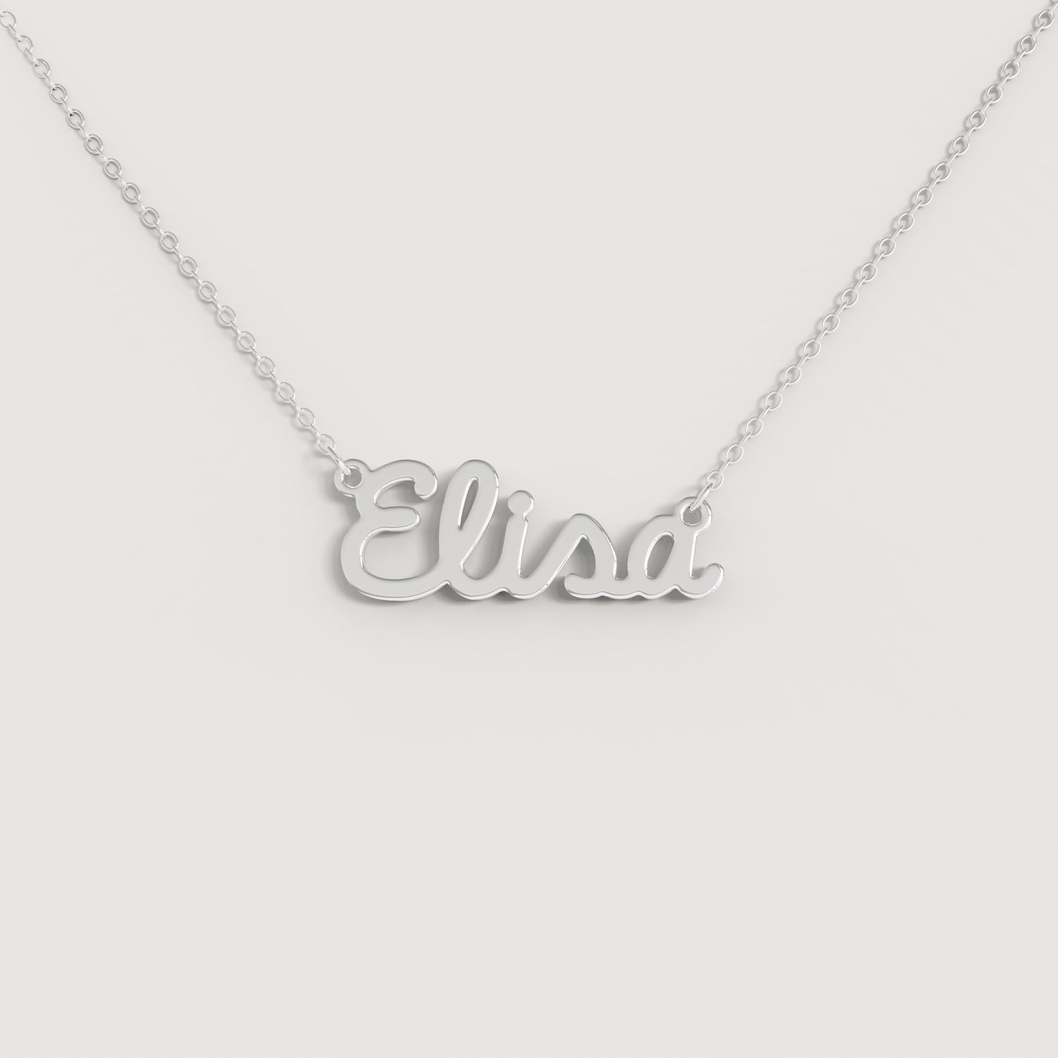 Collana Nome ELISA DOODLE