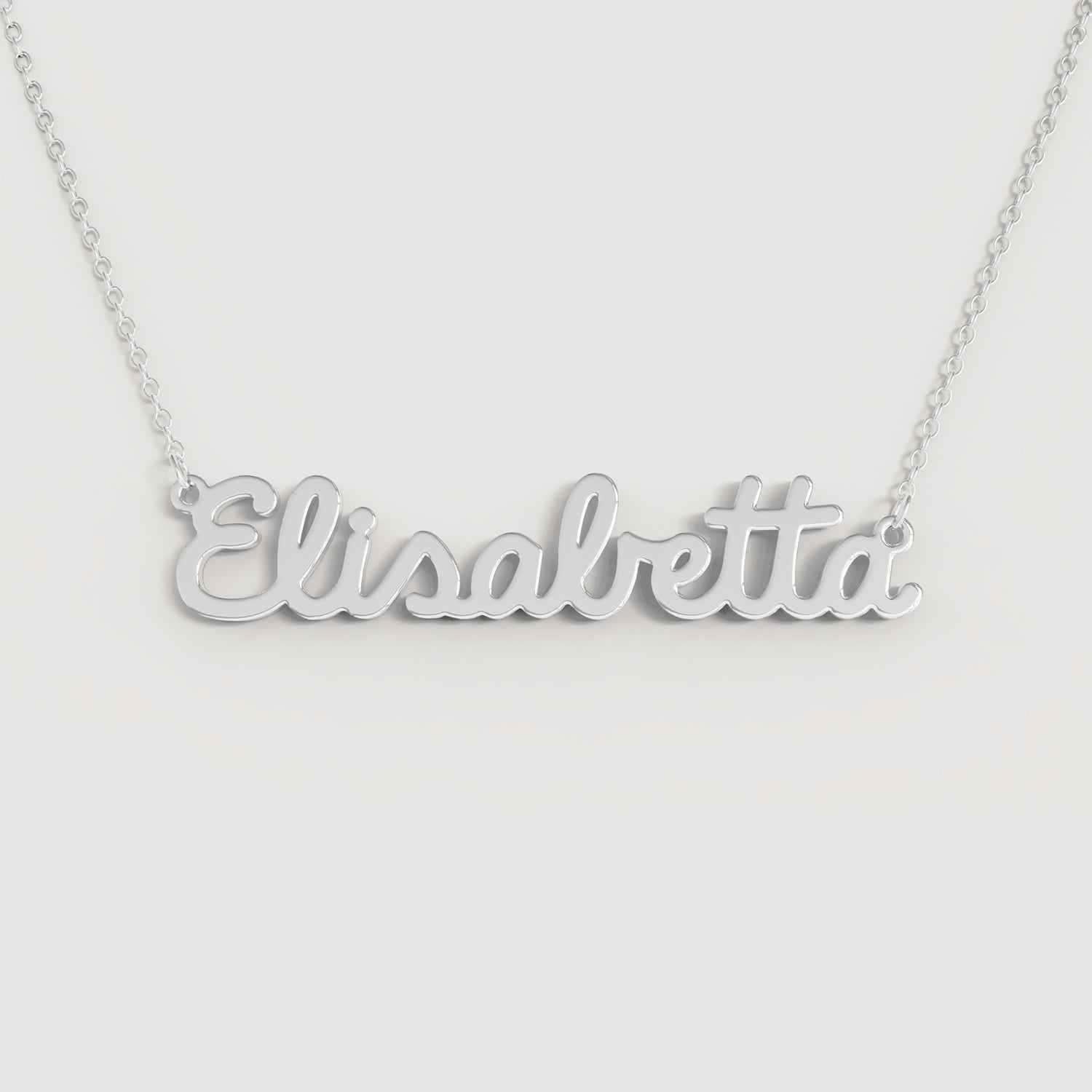 Collana Nome ELISABETTA DOODLE