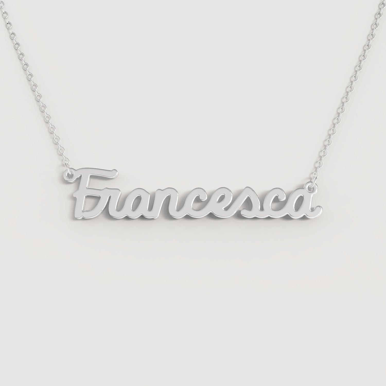 Collana Nome FRANCESCA DOODLE