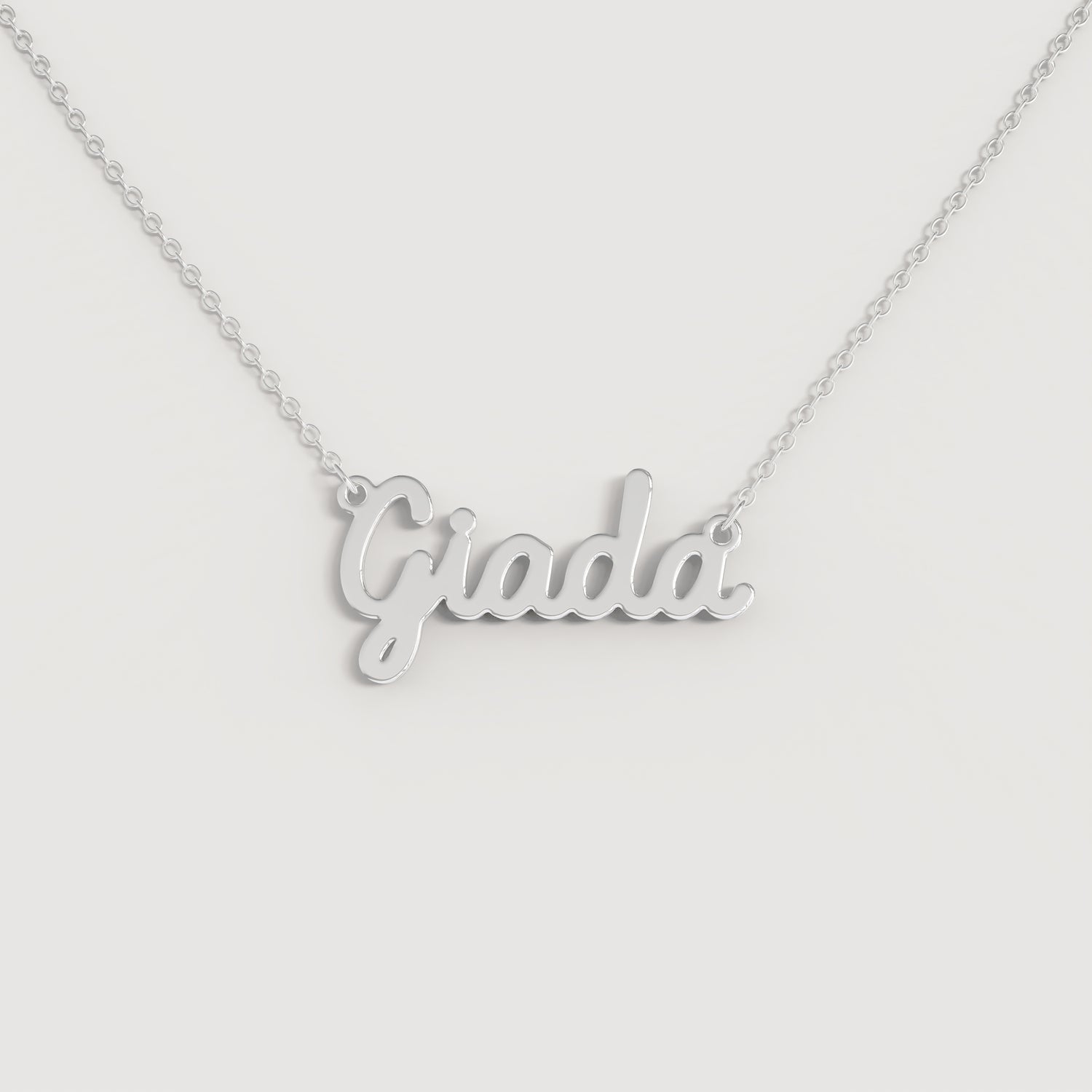Collana Nome GIADA DOODLE