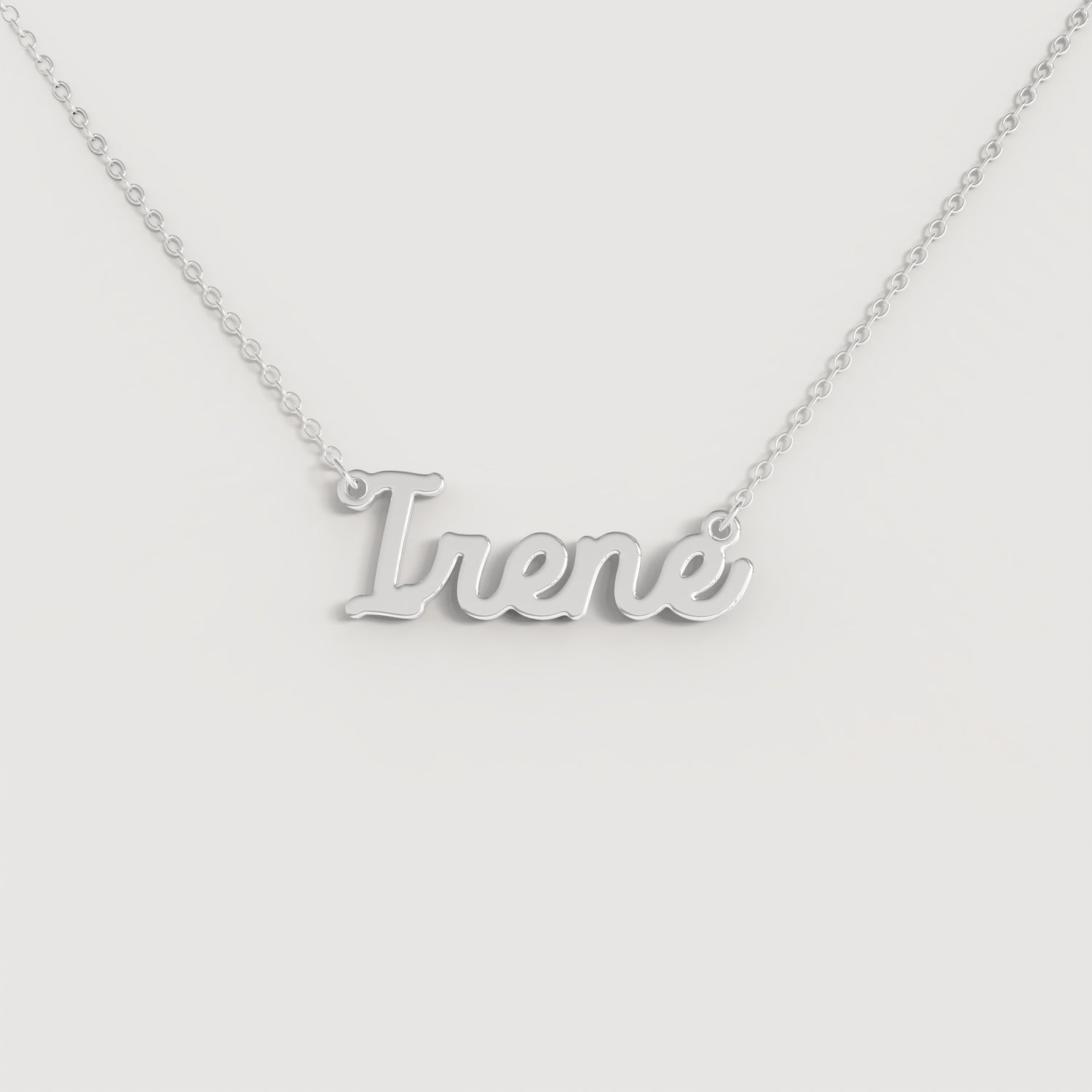 Collana Nome IRENE DOODLE