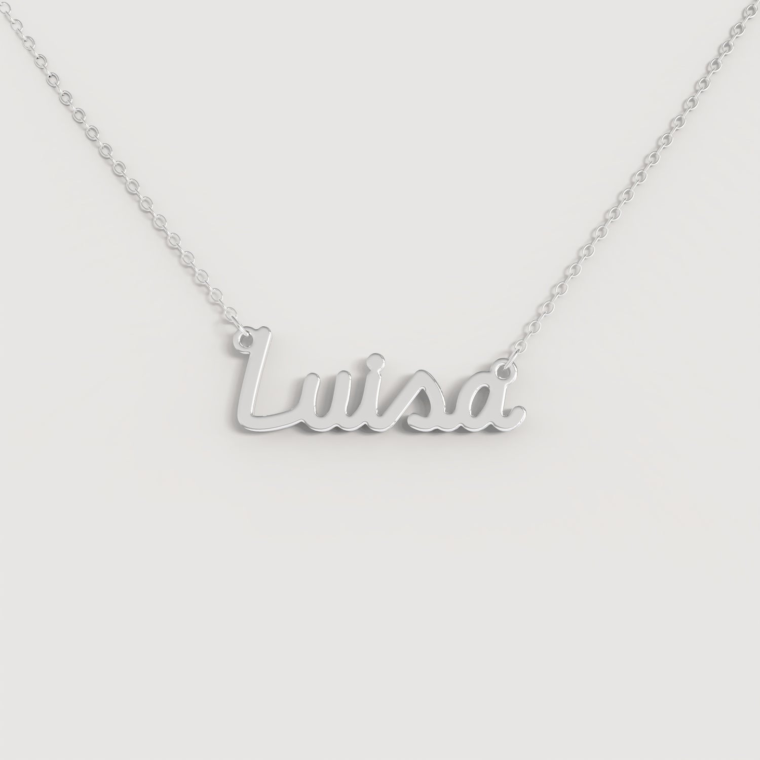 Collana Nome LUISA DOODLE
