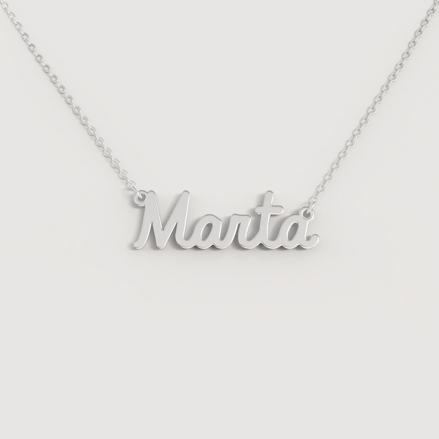 Collana Nome MARTA DOODLE