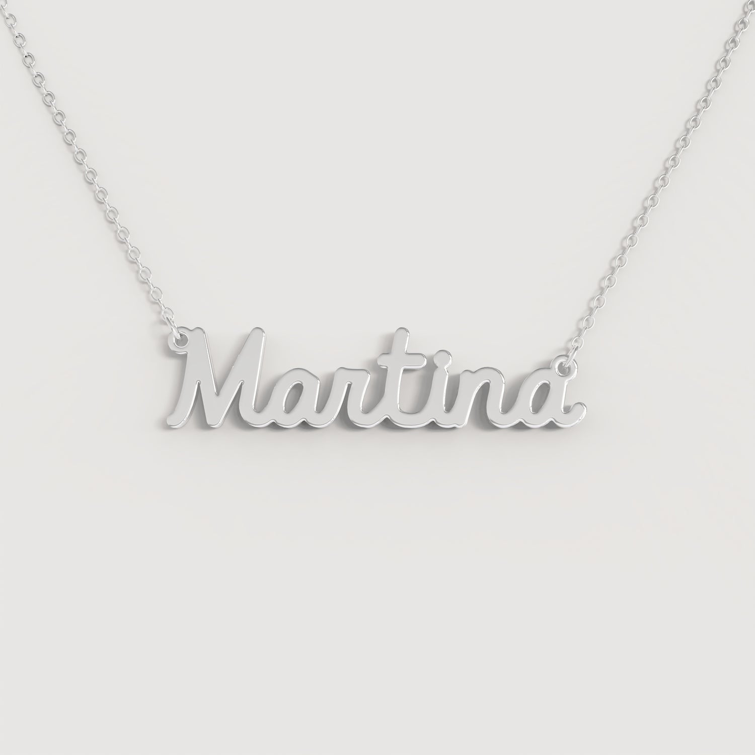 Collana Nome MARTINA DOODLE