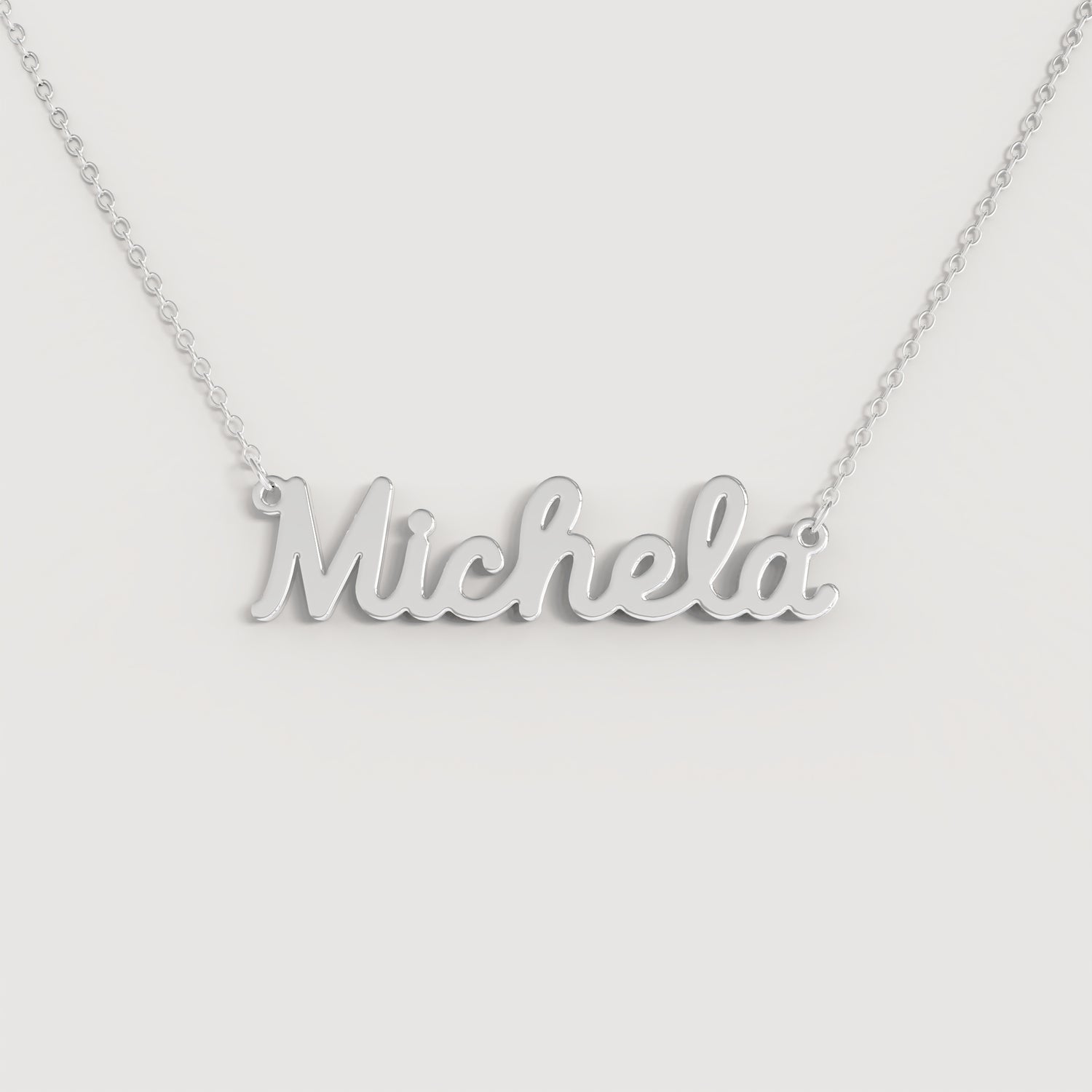 Collana Nome MICHELA DOODLE
