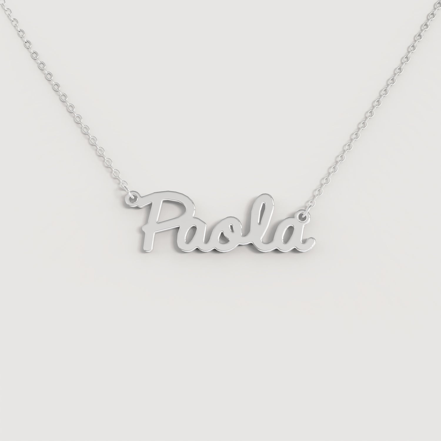 Collana Nome PAOLA DOODLE