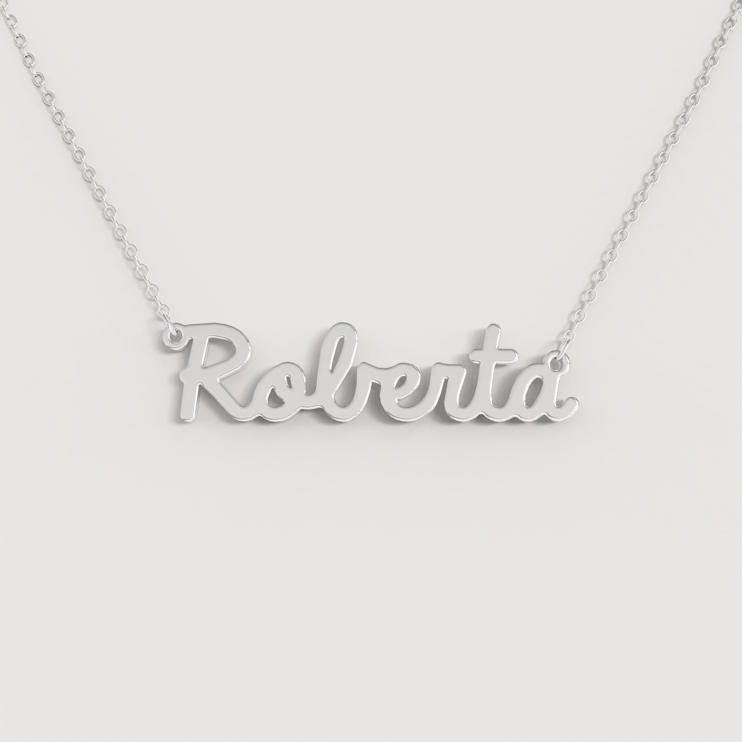 Collana Nome ROBERTA DOODLE