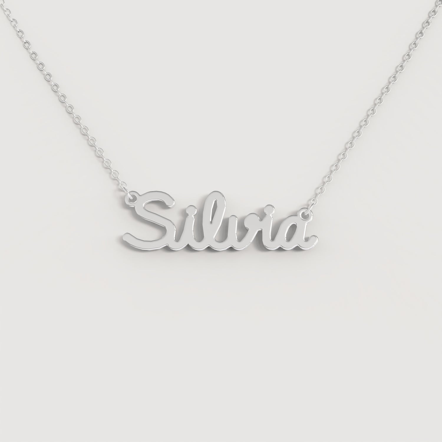 Collana Nome SILVIA DOODLE