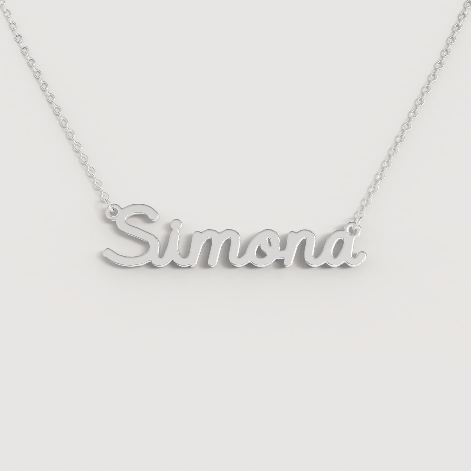 Collana Nome SIMONA DOODLE