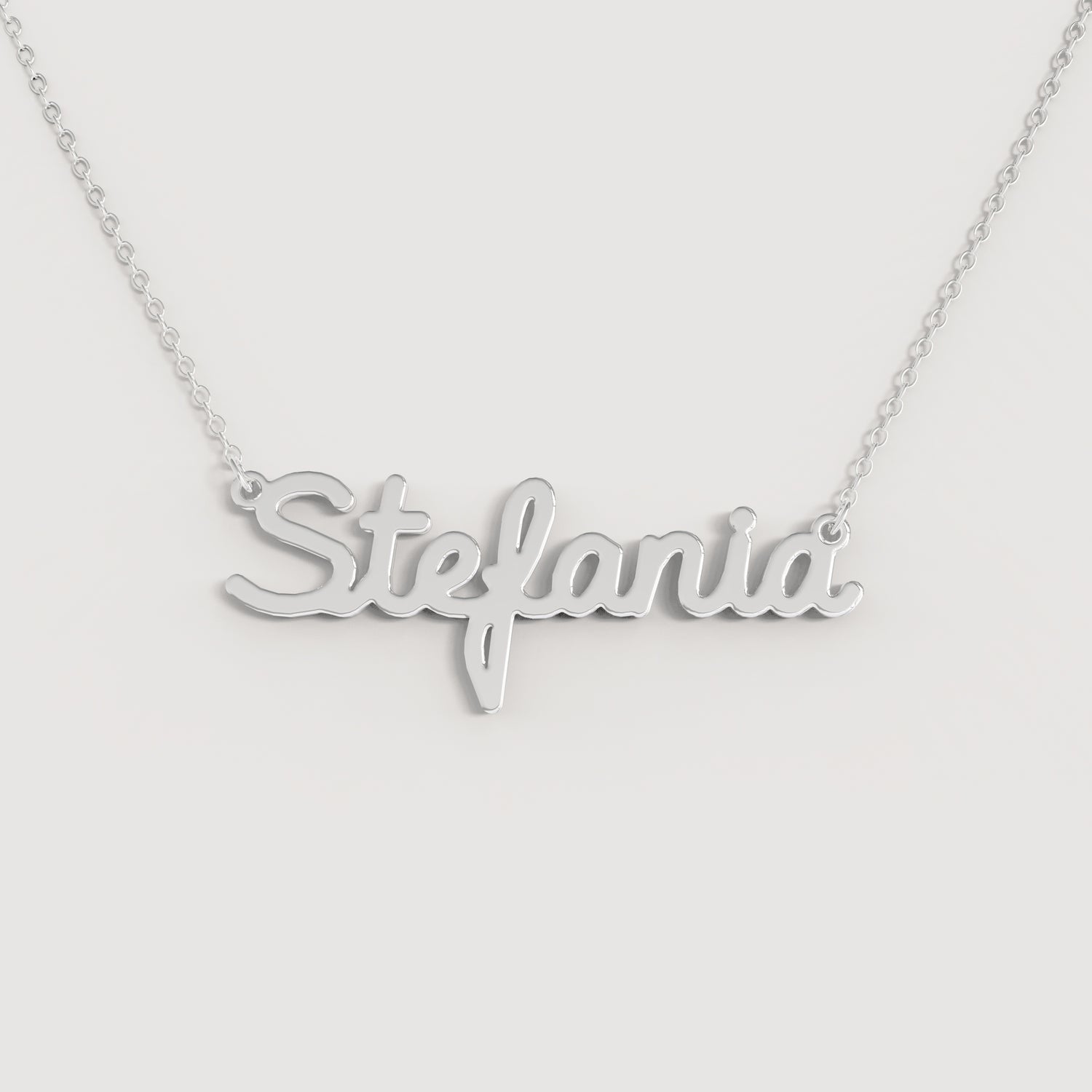 Collana Nome STEFANIA DOODLE
