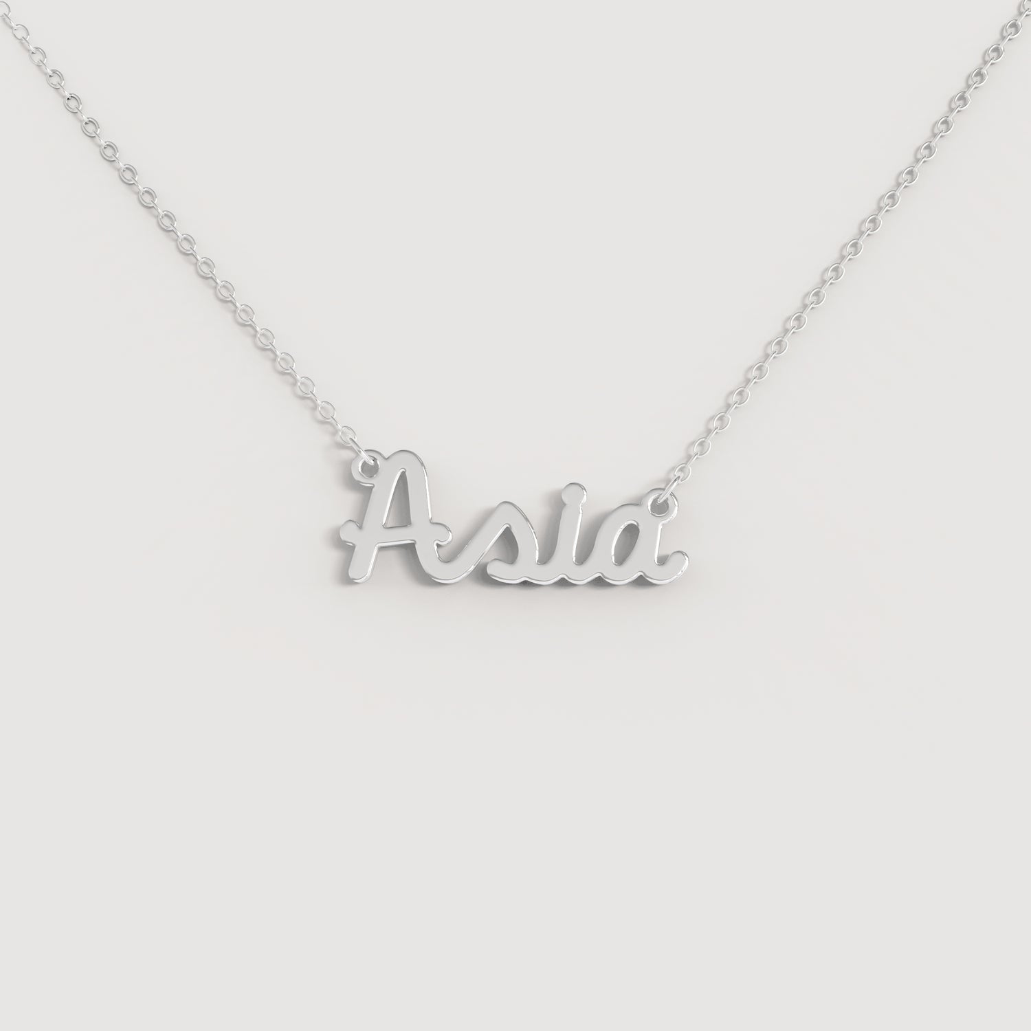 Collana Nome ASIA DOODLE