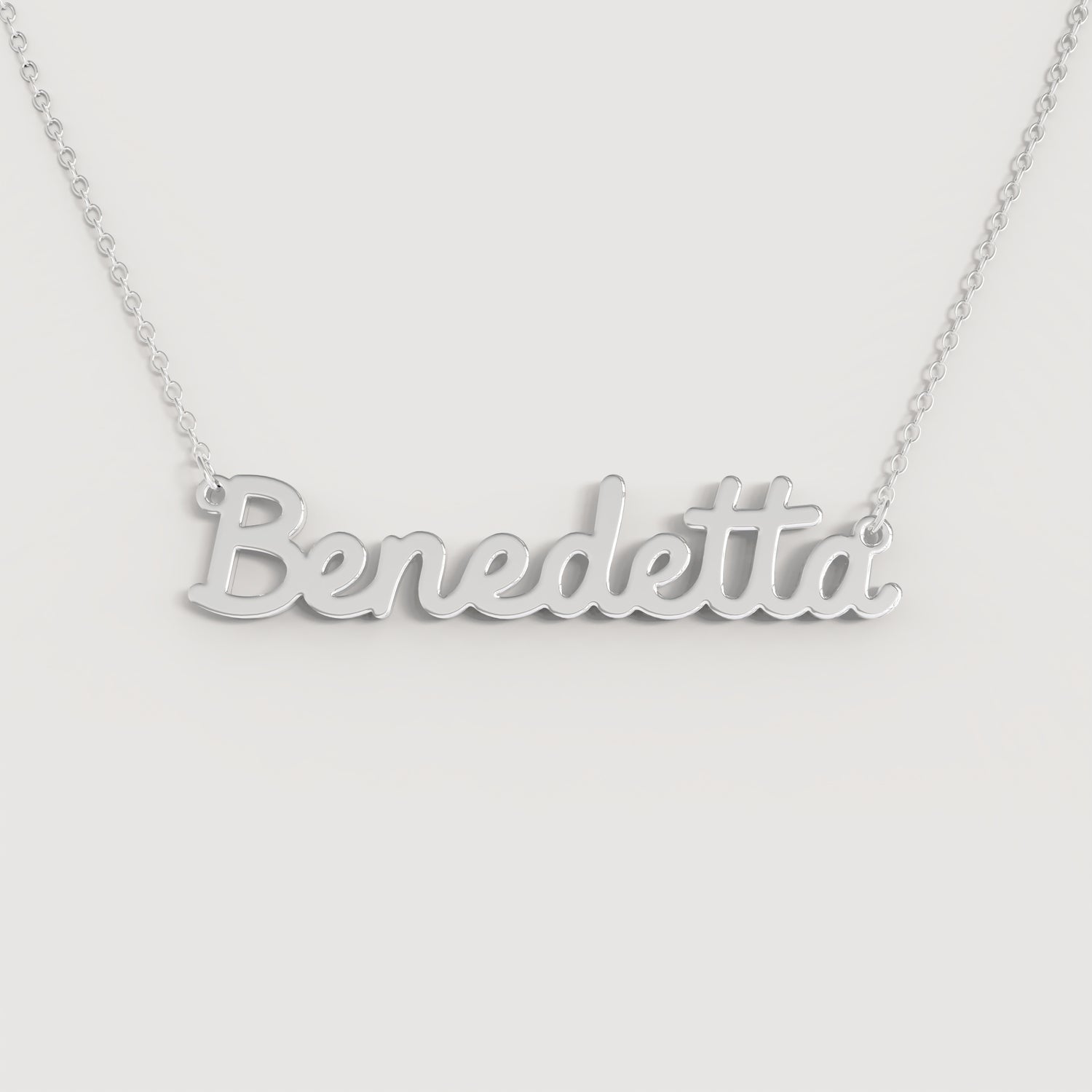 Collana Nome BENEDETTA DOODLE