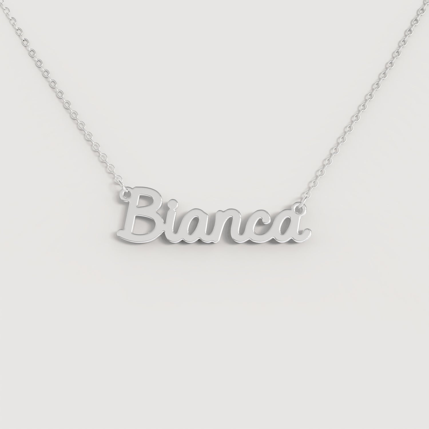 Collana Nome BIANCA DOODLE