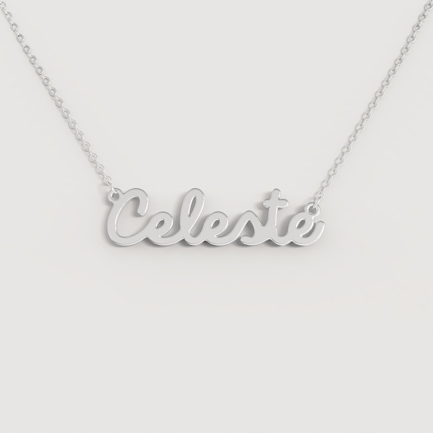 Collana Nome CELESTE DOODLE