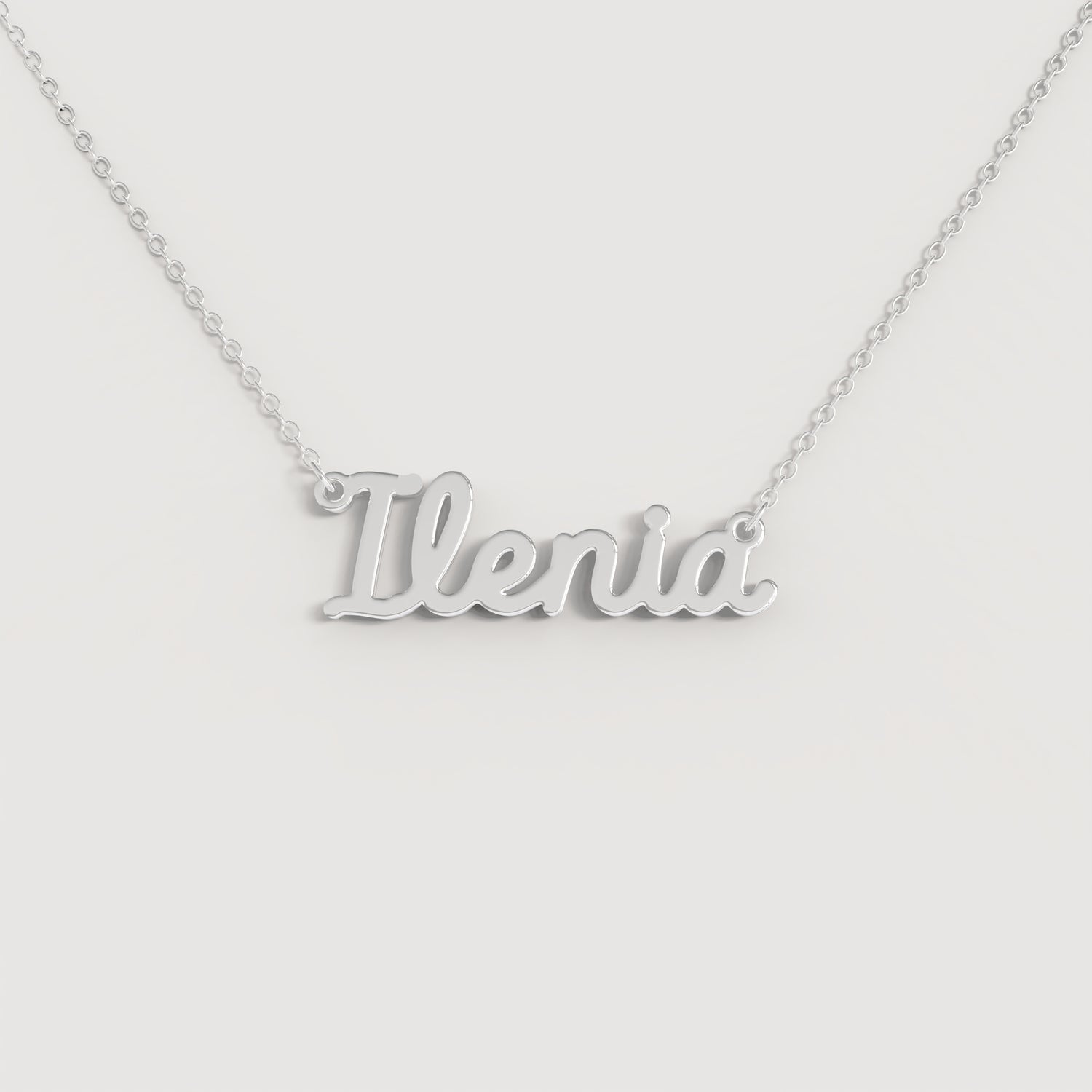 Collana Nome ILENIA DOODLE