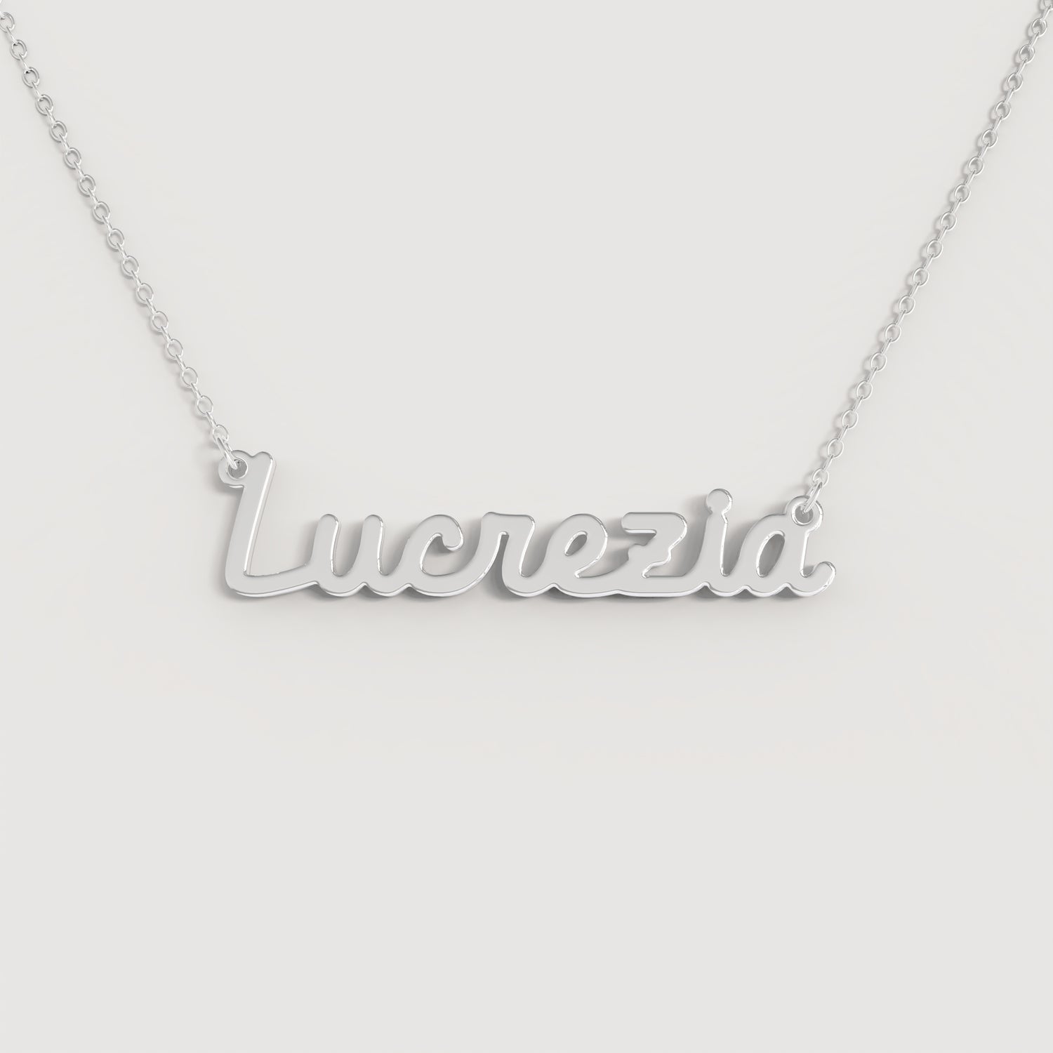 Collana Nome LUCREZIA DOODLE