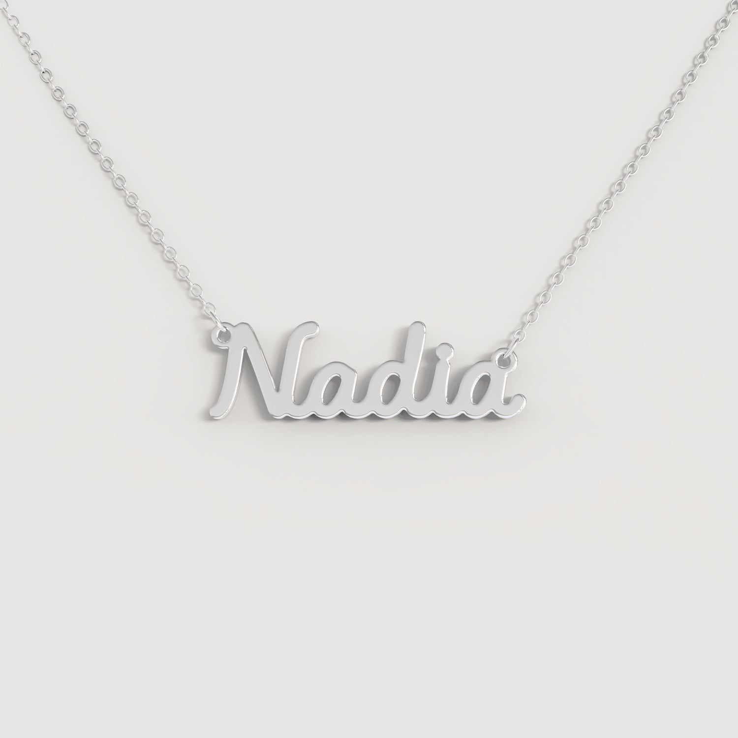 Collana Nome NADIA DOODLE