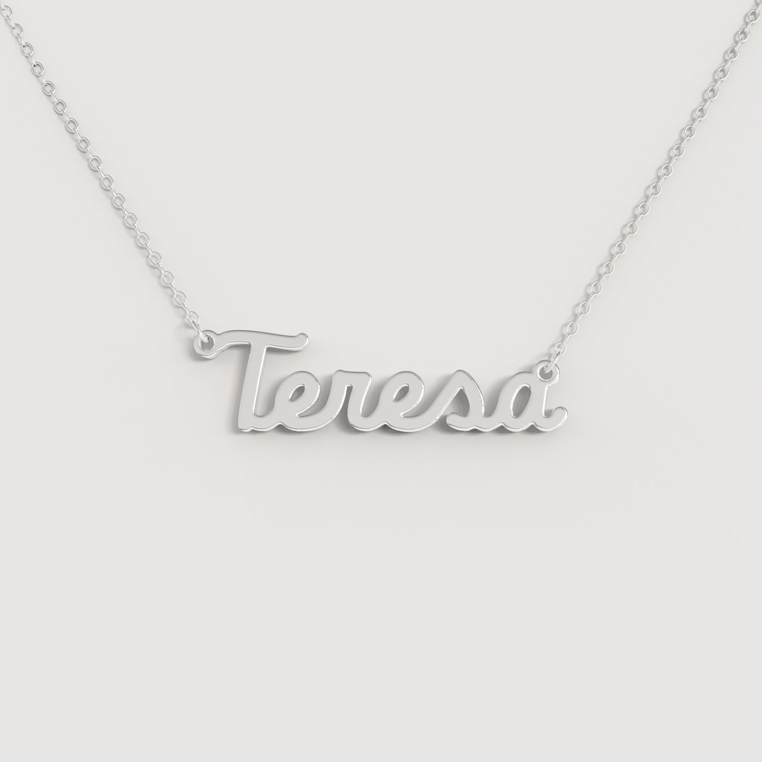 Collana Nome TERESA DOODLE