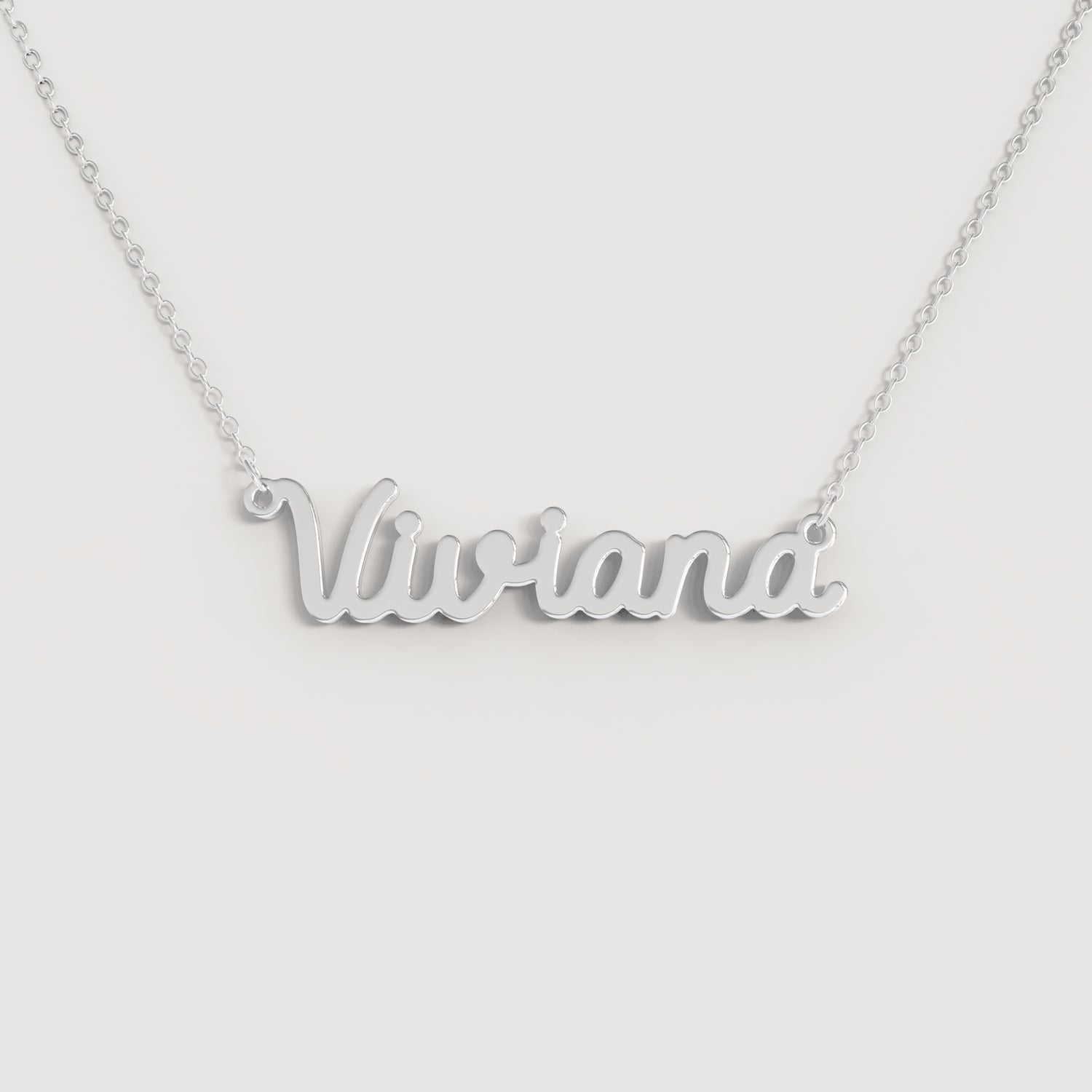 Collana Nome VIVIANA DOODLE