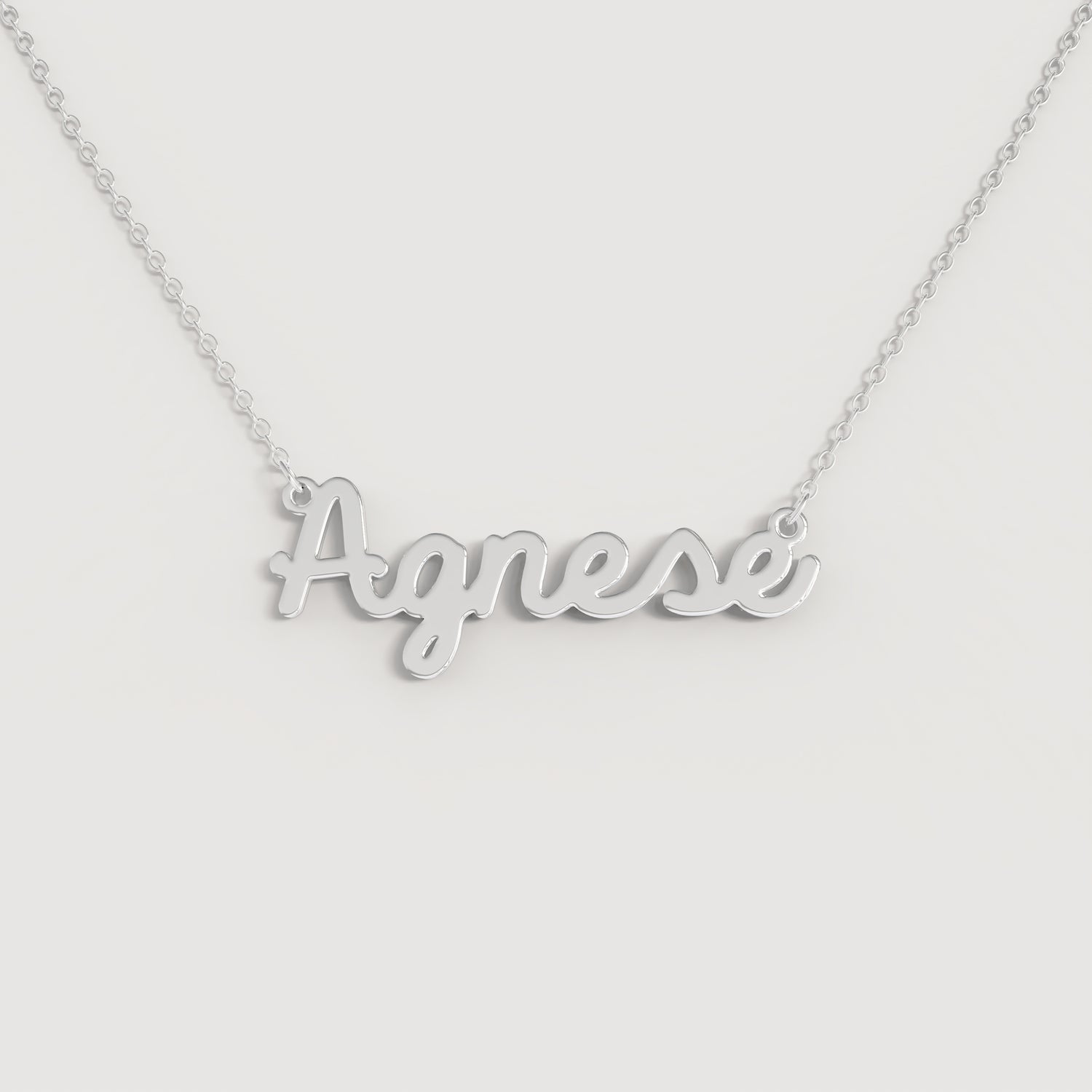 Collana Nome AGNESE DOODLE