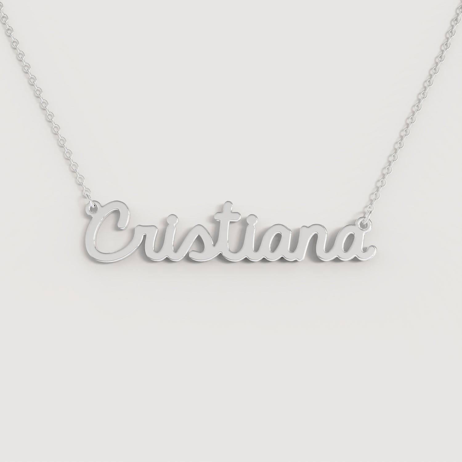 Collana Nome CRISTIANA DOODLE