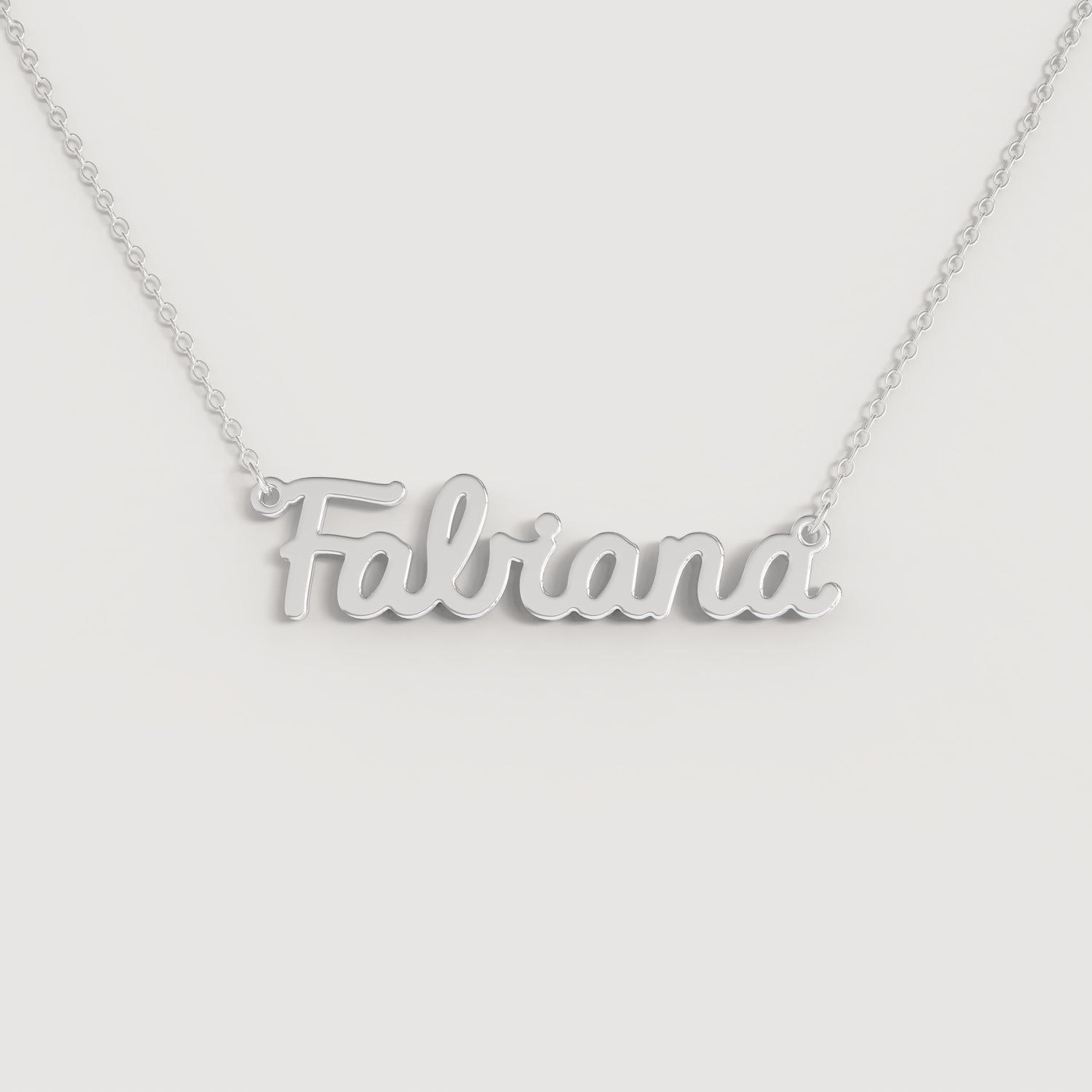 Collana Nome FABIANA DOODLE