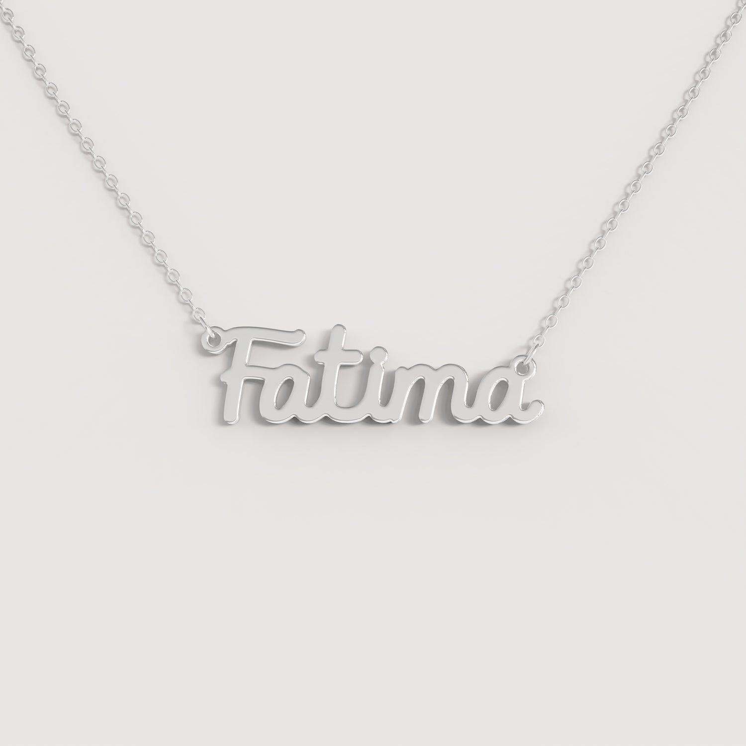 Collana Nome FATIMA DOODLE
