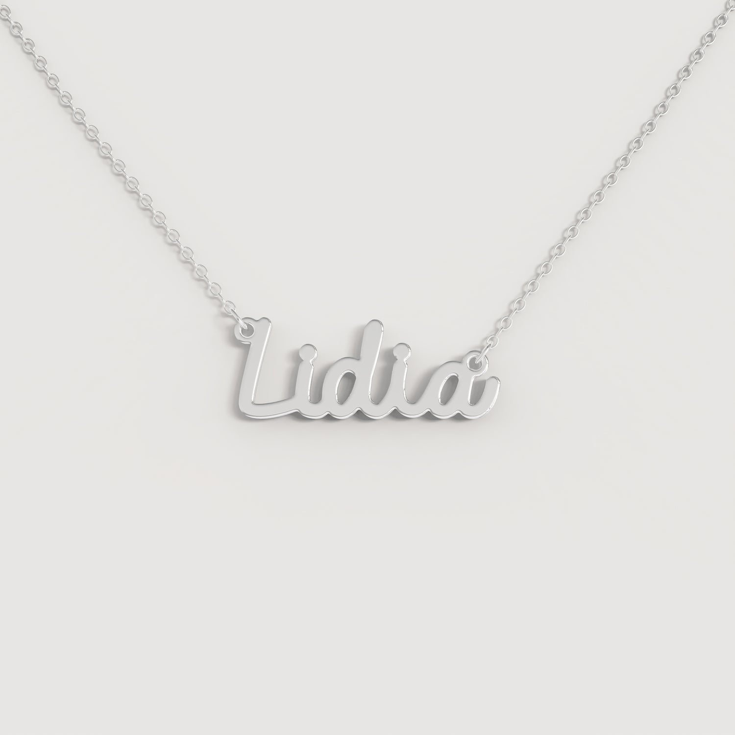 Collana Nome LIDIA DOODLE