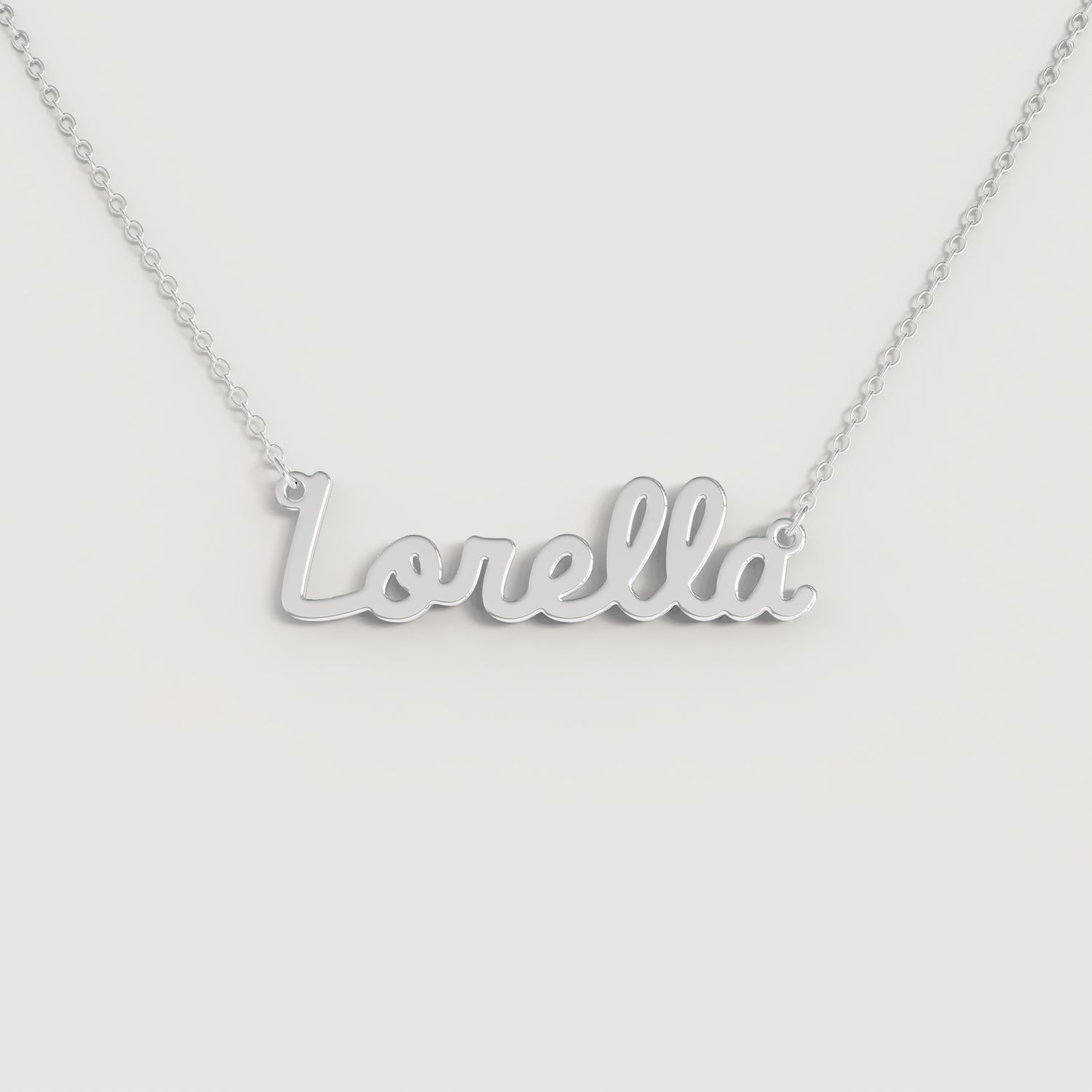 Collana Nome LORELLA DOODLE