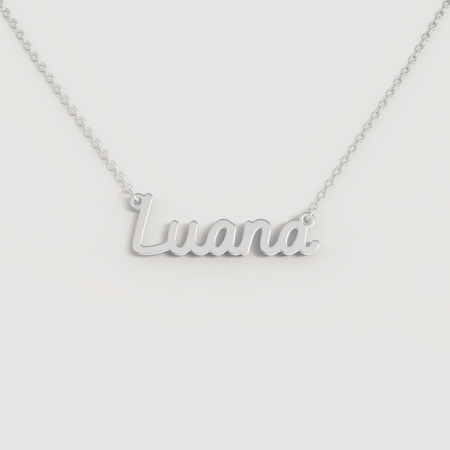 Collana Nome LUANA DOODLE
