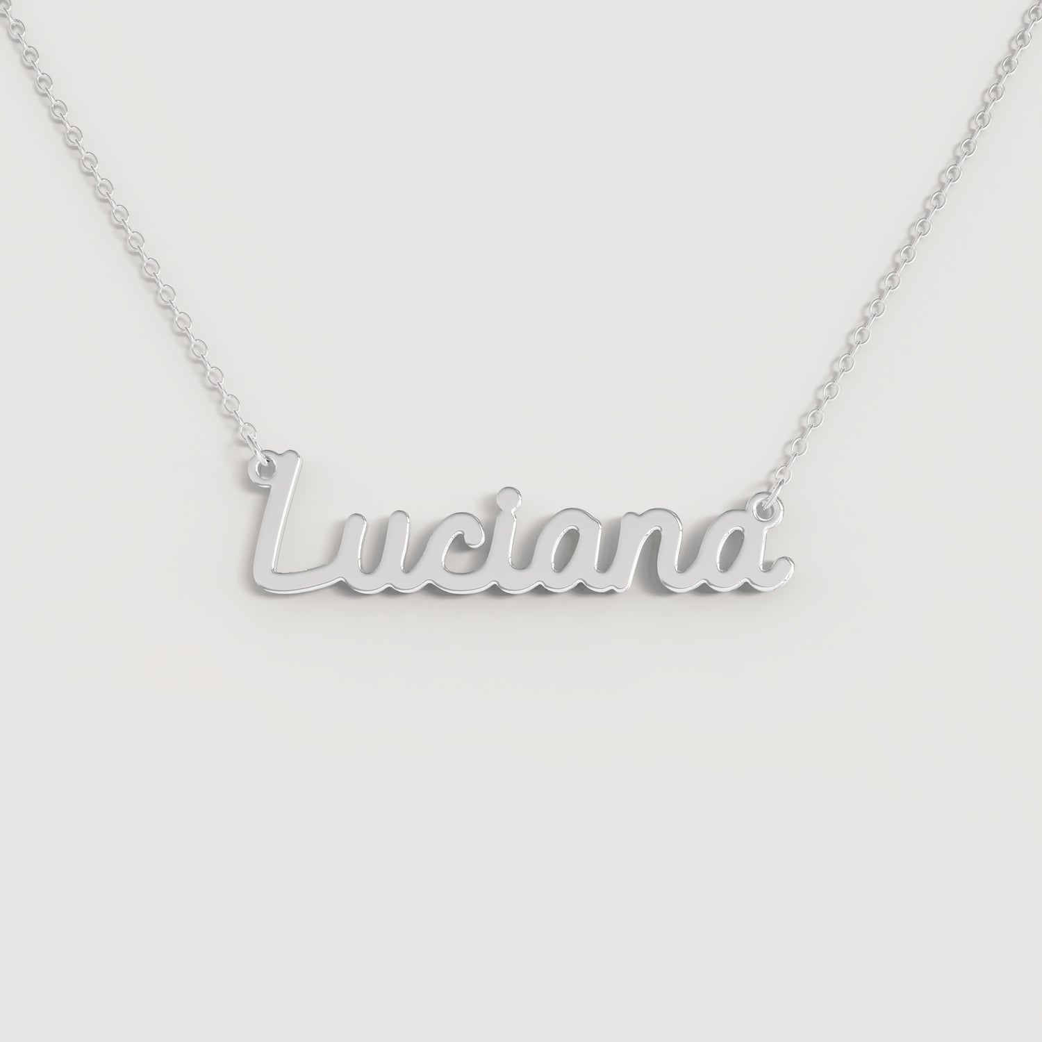 Collana Nome LUCIANA DOODLE