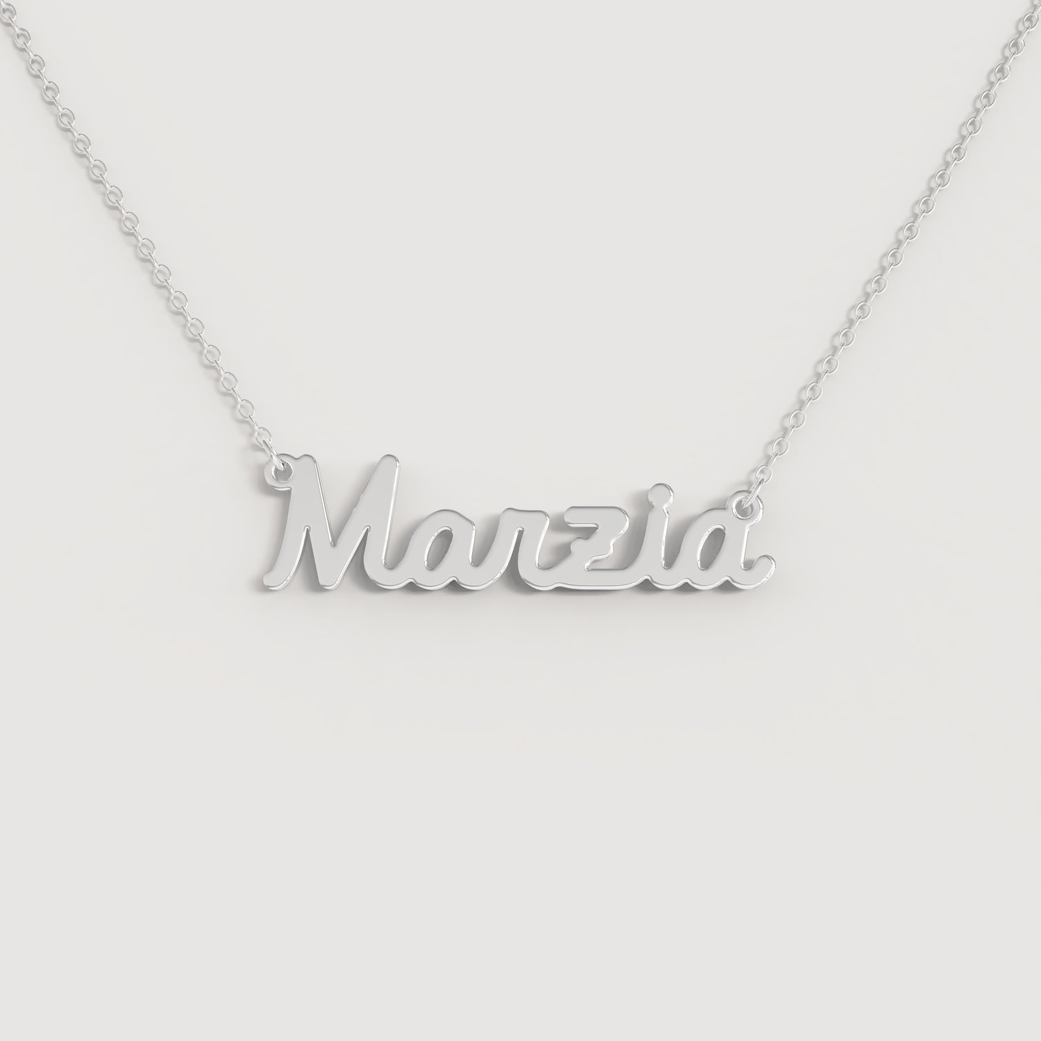 Collana Nome MARZIA DOODLE