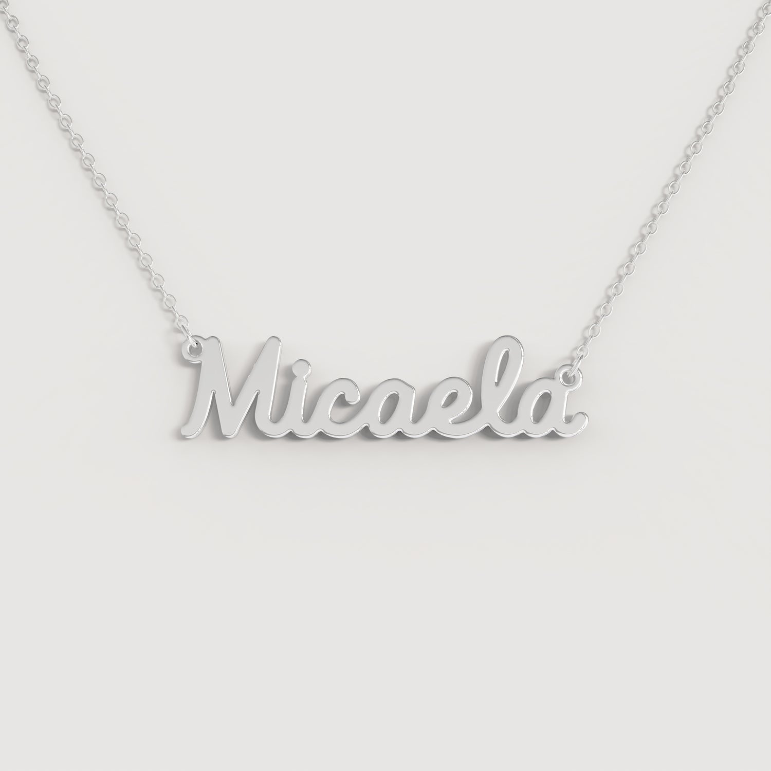Collana Nome MICAELA DOODLE