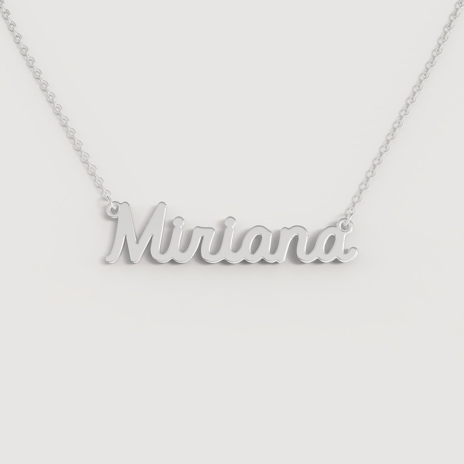 Collana Nome MIRIANA DOODLE