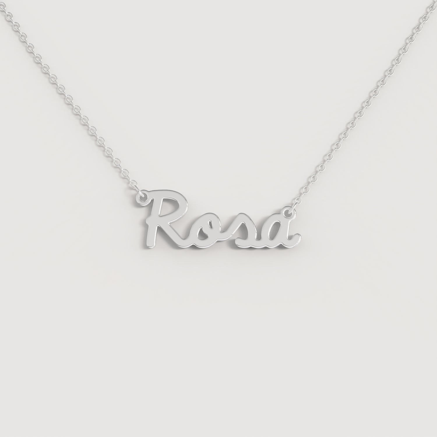 Collana Nome ROSA DOODLE