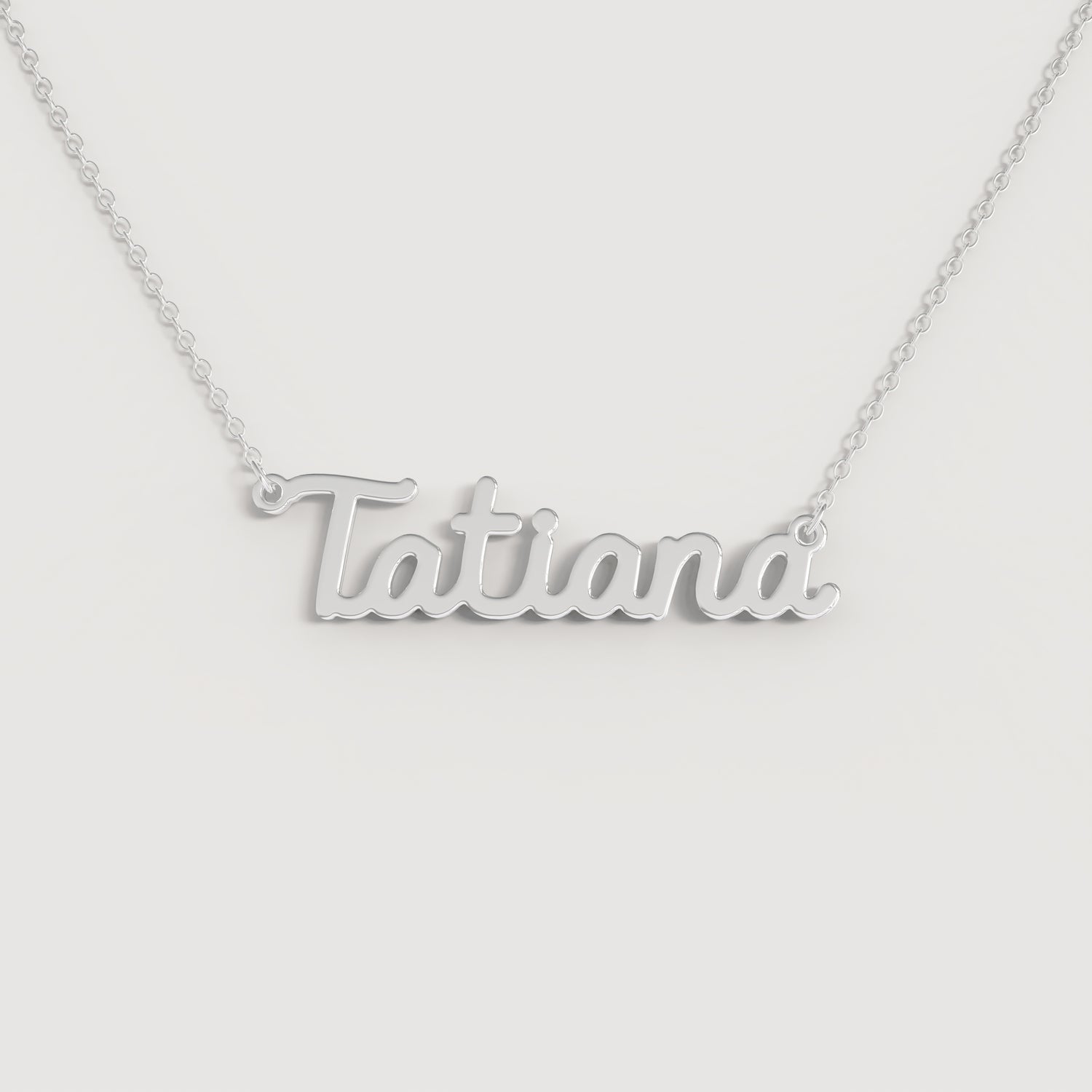 Collana Nome TATIANA DOODLE