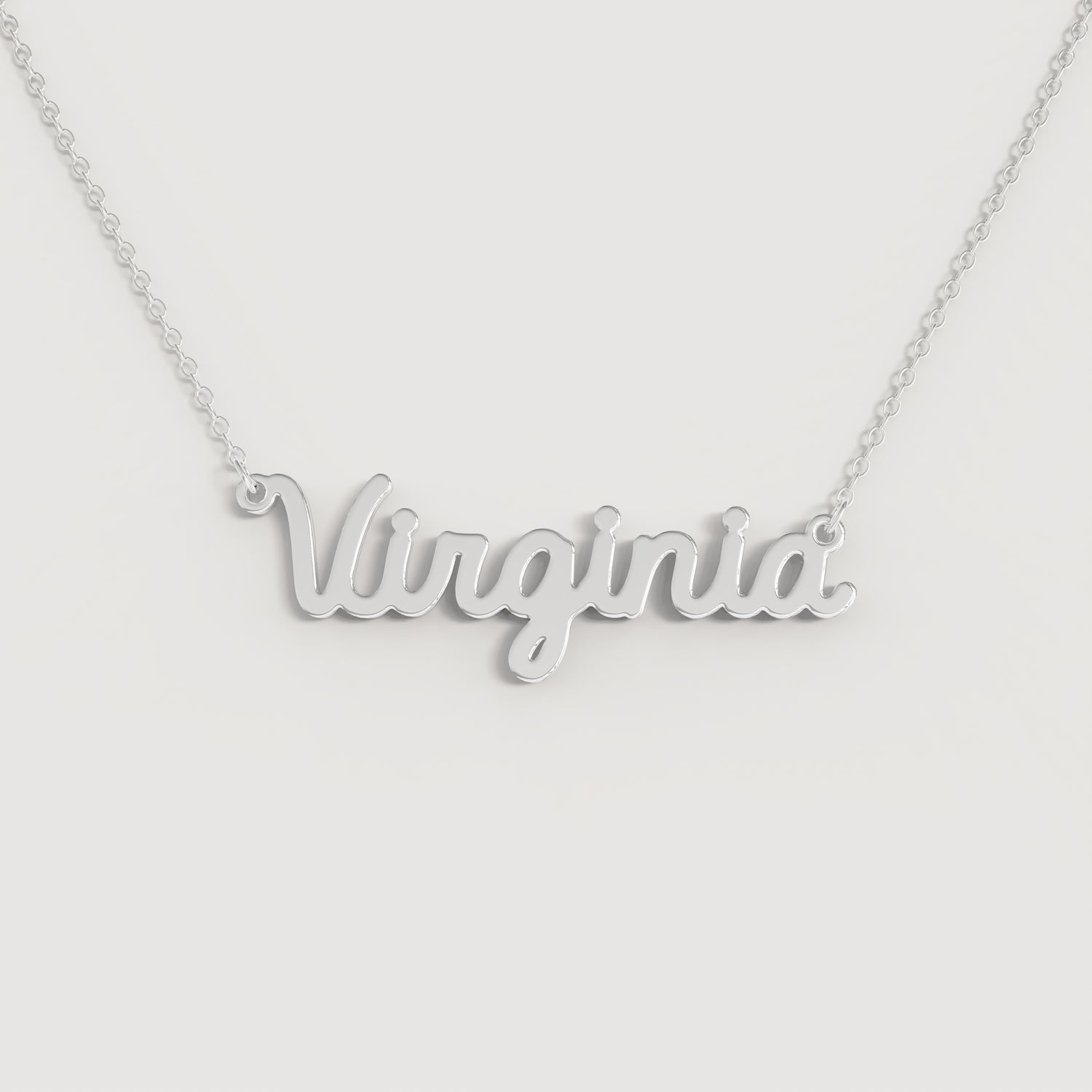 Collana Nome VIRGINIA DOODLE
