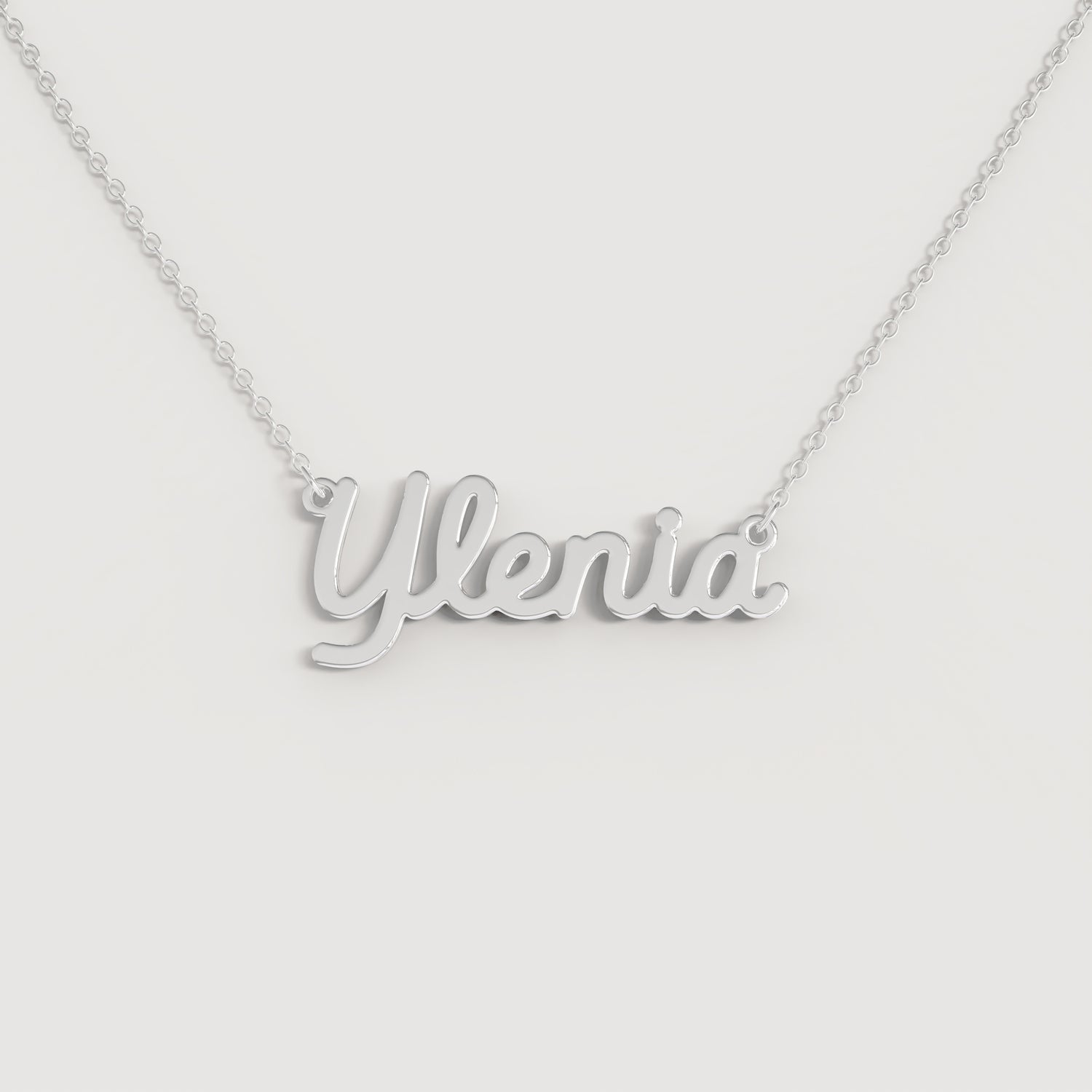 Collana Nome YLENIA DOODLE