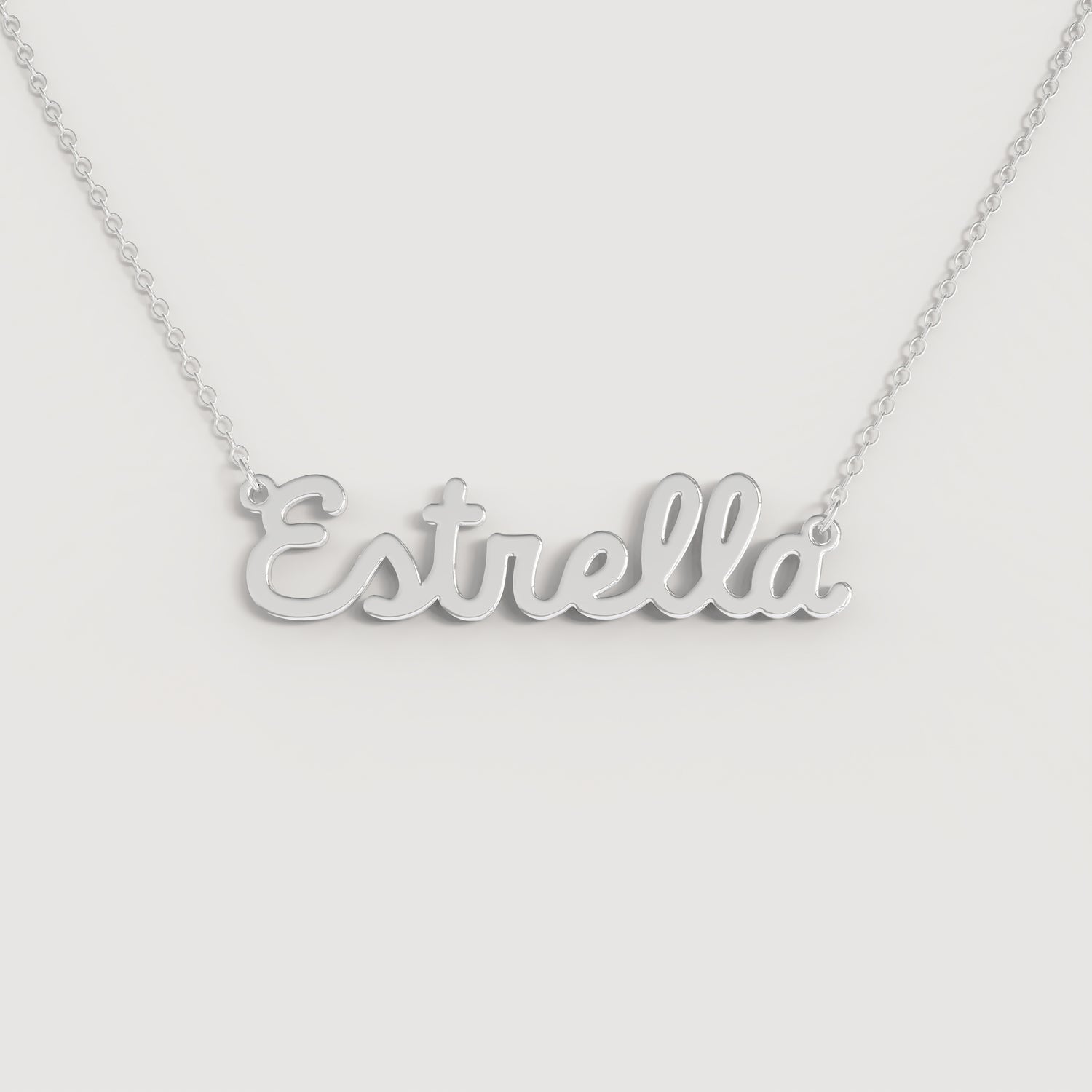Collana Nome ESTRELLA DOODLE