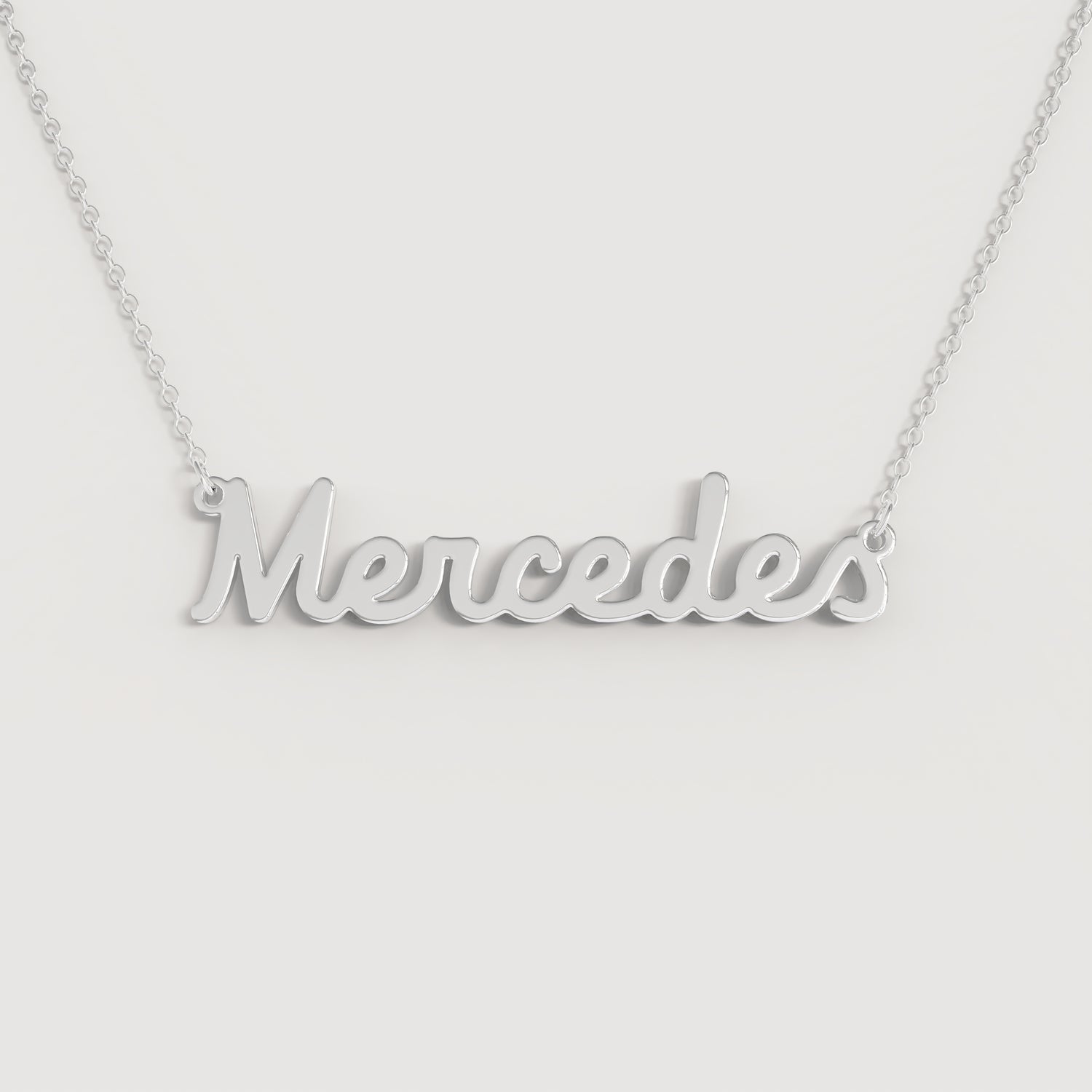 Collana Nome MERCEDES DOODLE