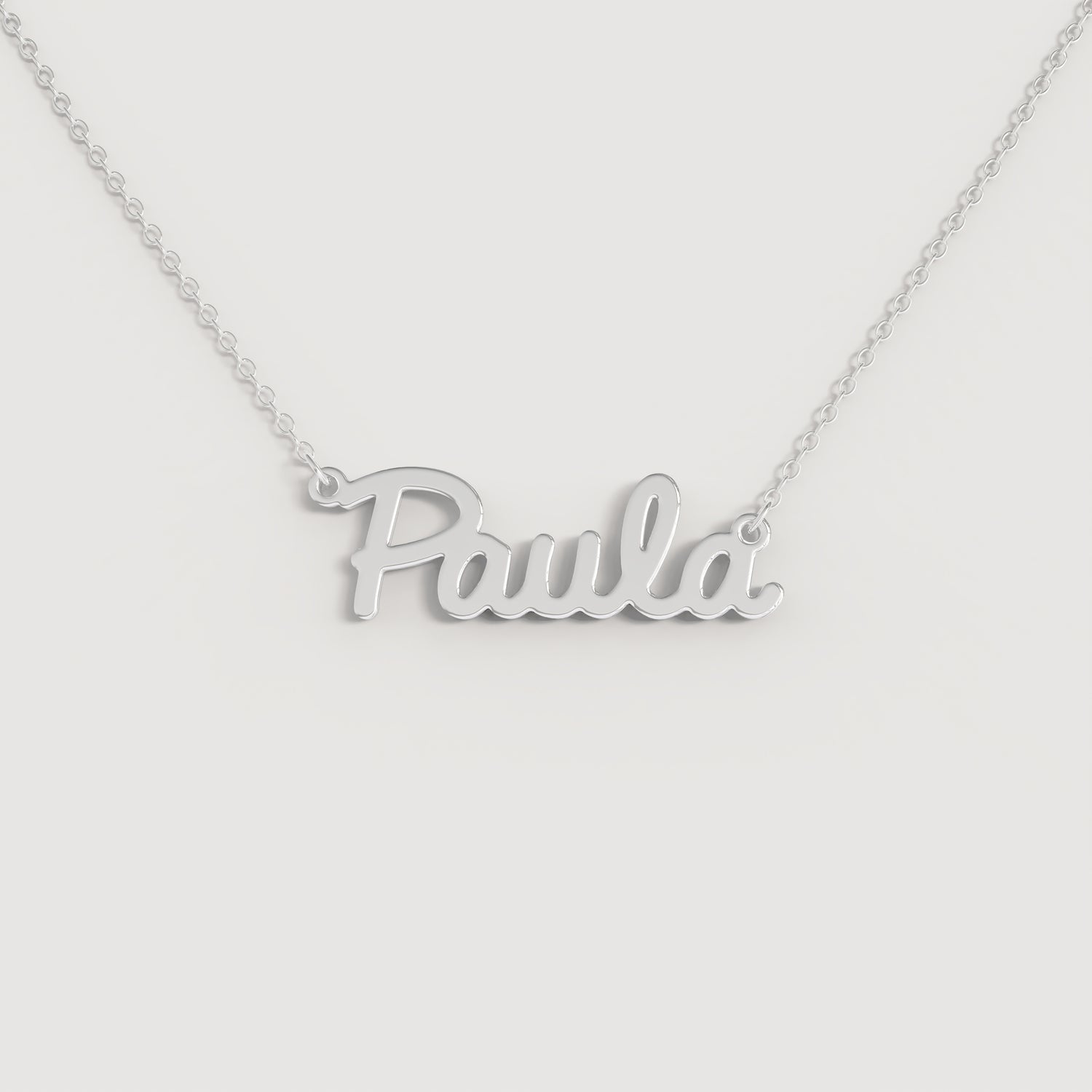 Collana Nome PAULA DOODLE