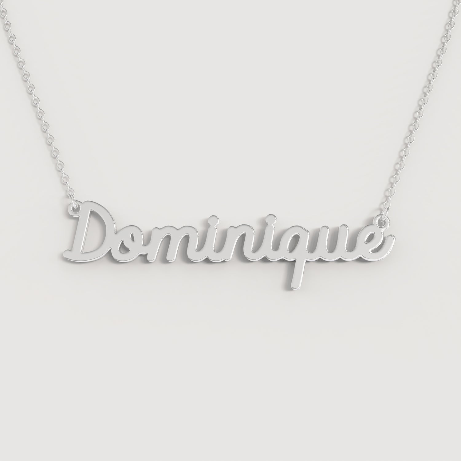 Collana Nome DOMINIQUE DOODLE